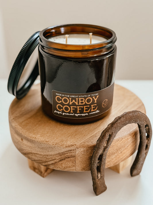 Cowboy Coffee Candle