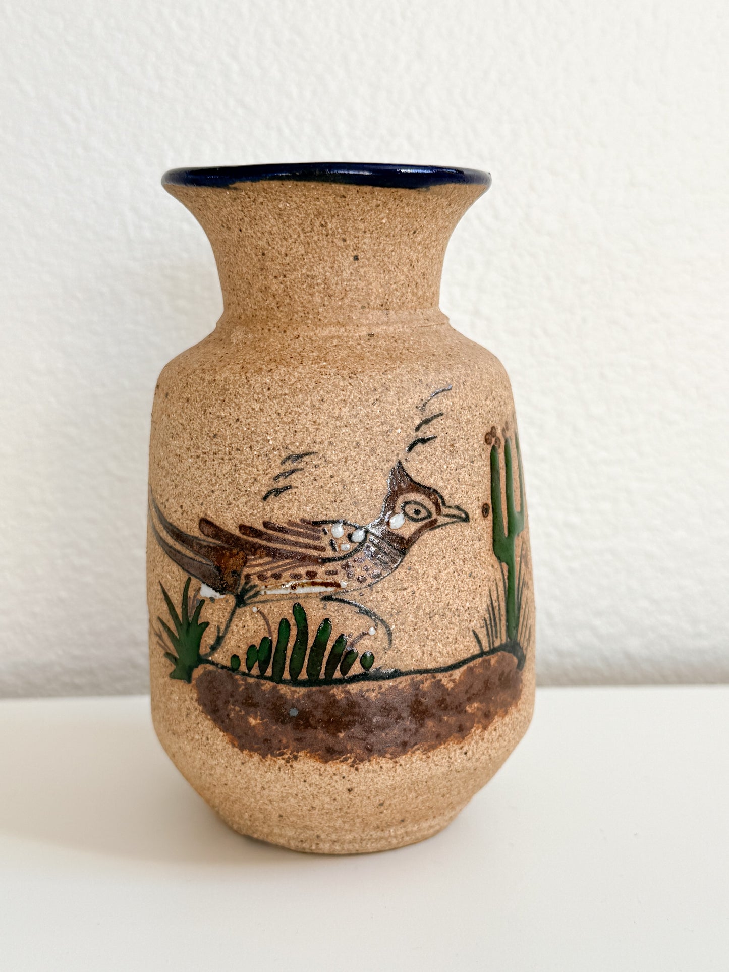Vintage Sandstone Tonala Vase
