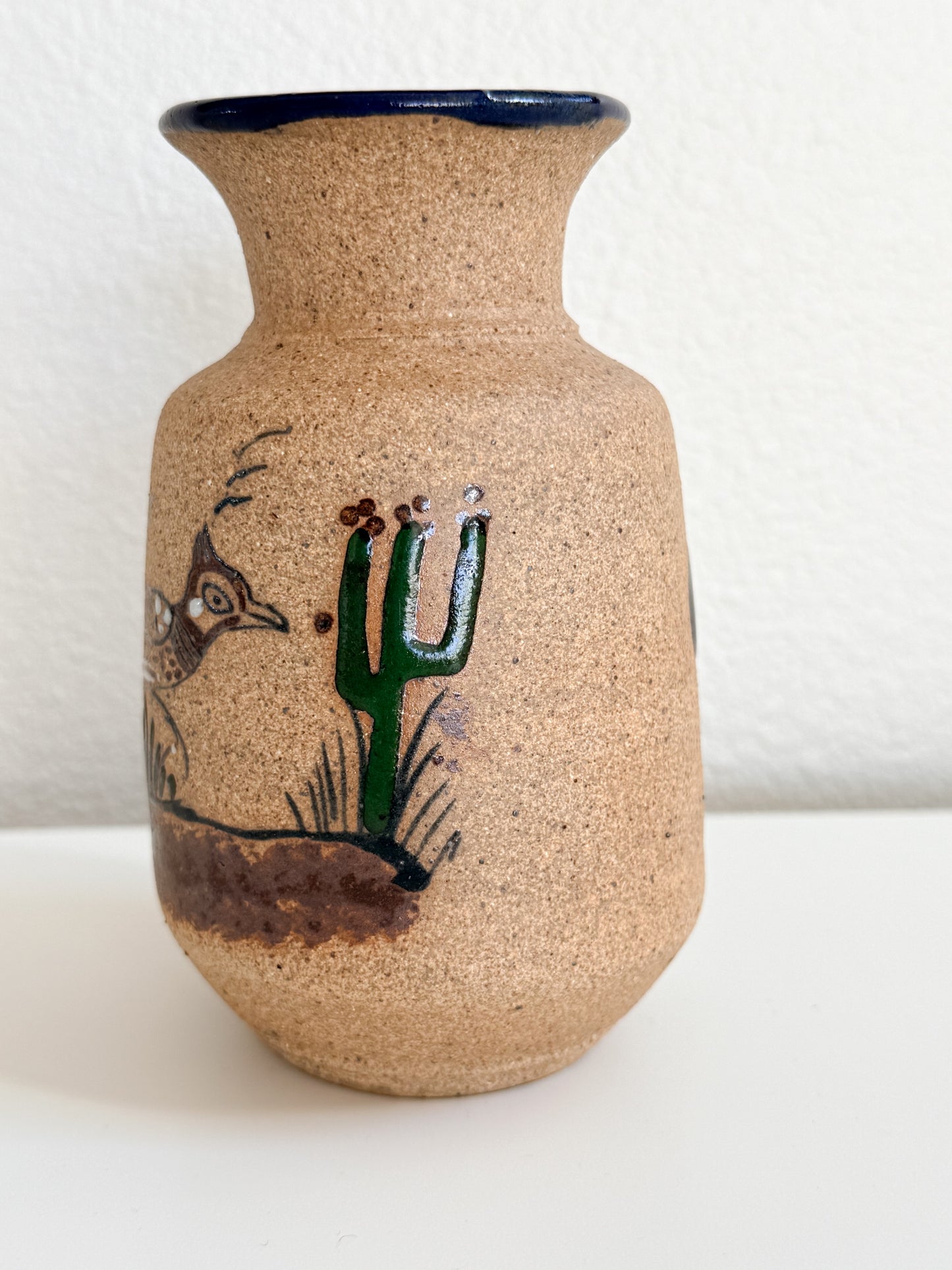Vintage Sandstone Tonala Vase