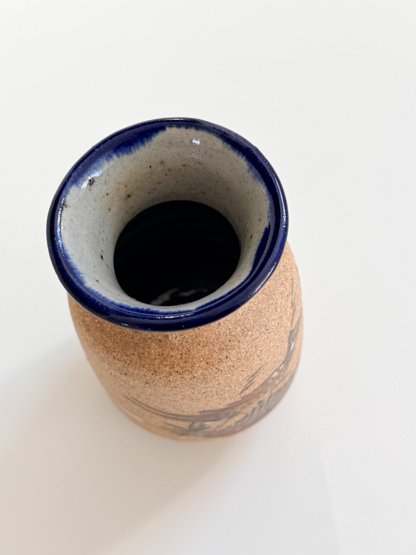 Vintage Sandstone Tonala Vase