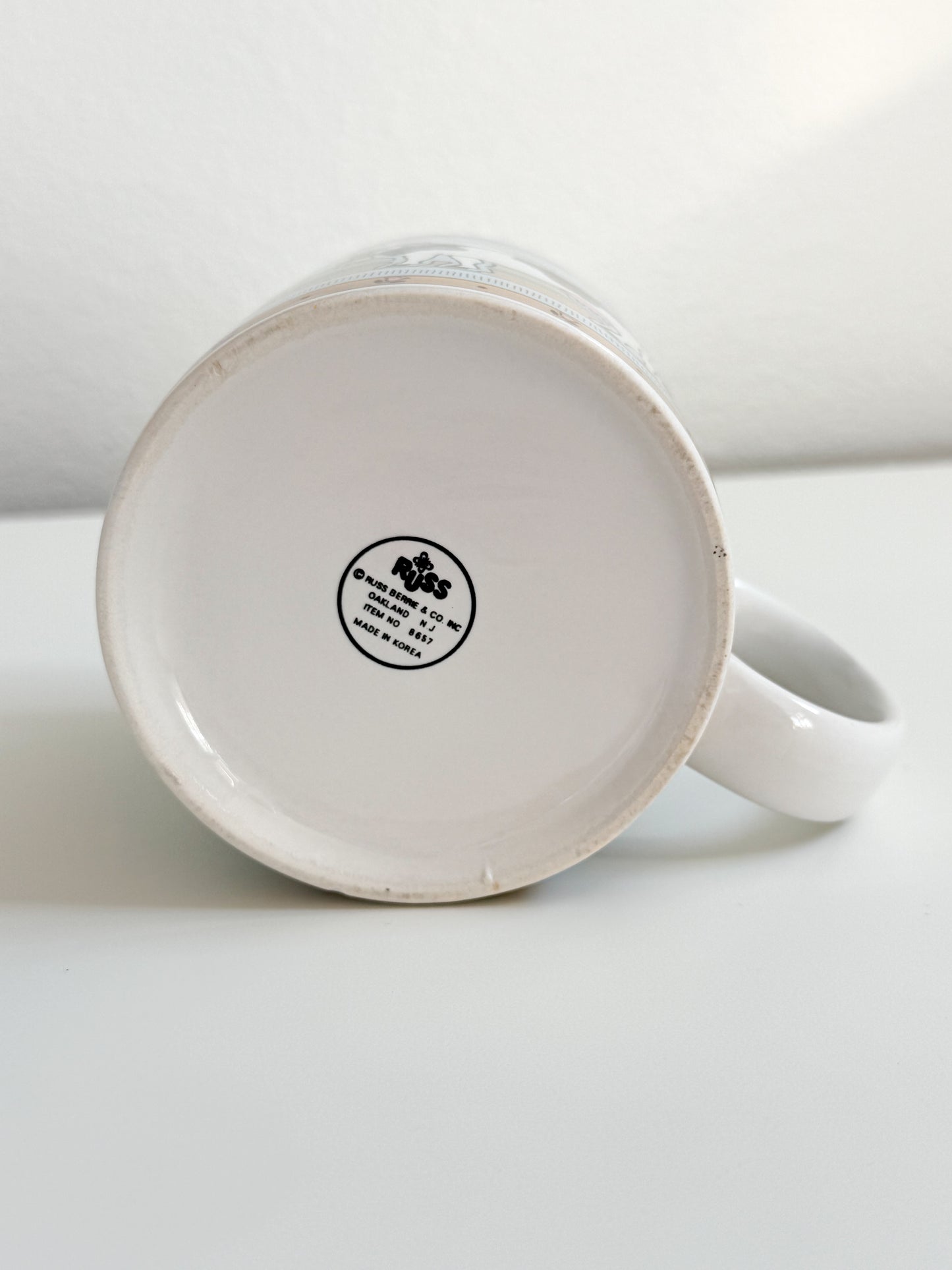 Vintage Cow Mug