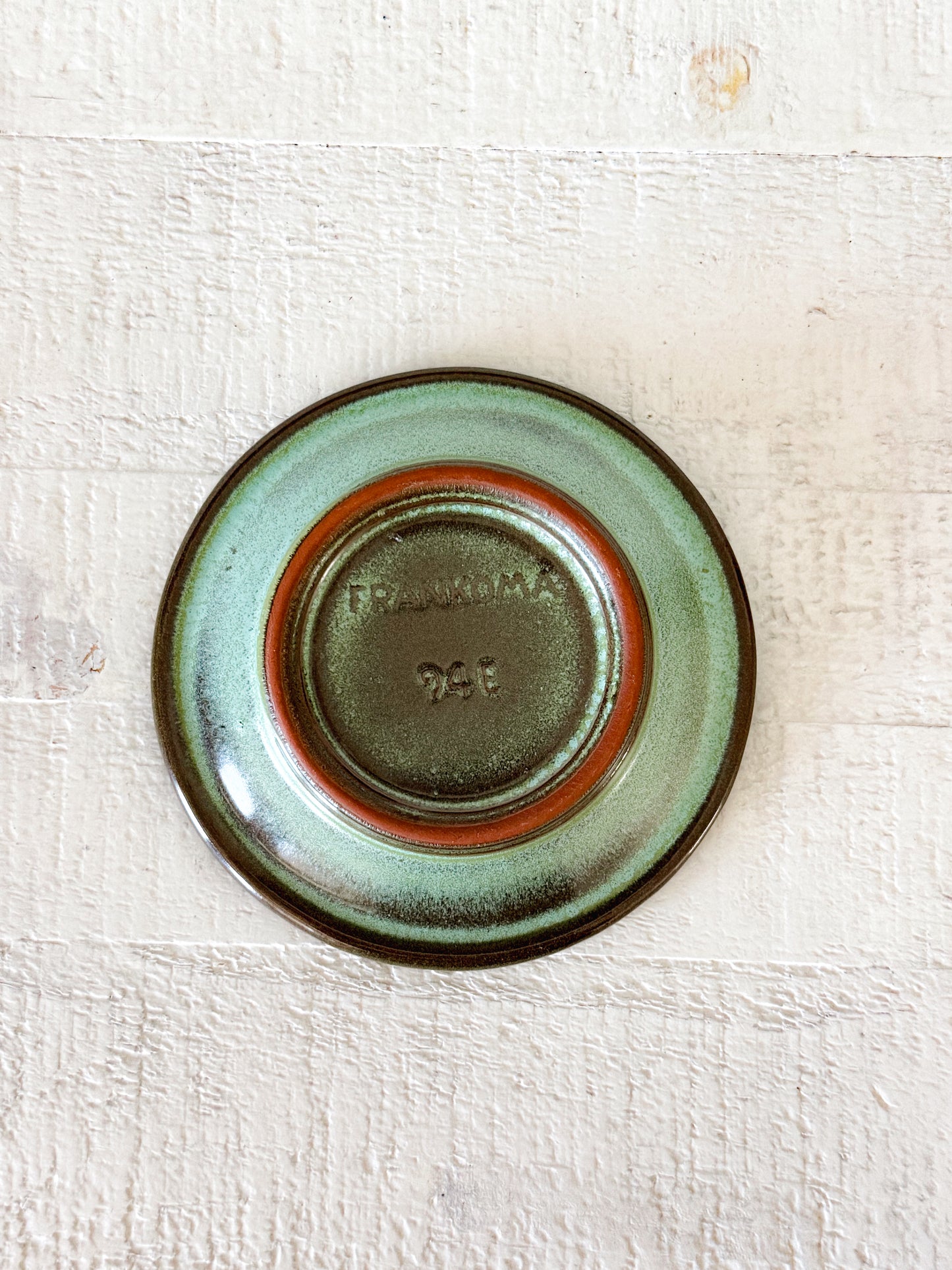 Vintage Frankoma Wagon Wheel Plate (Small)