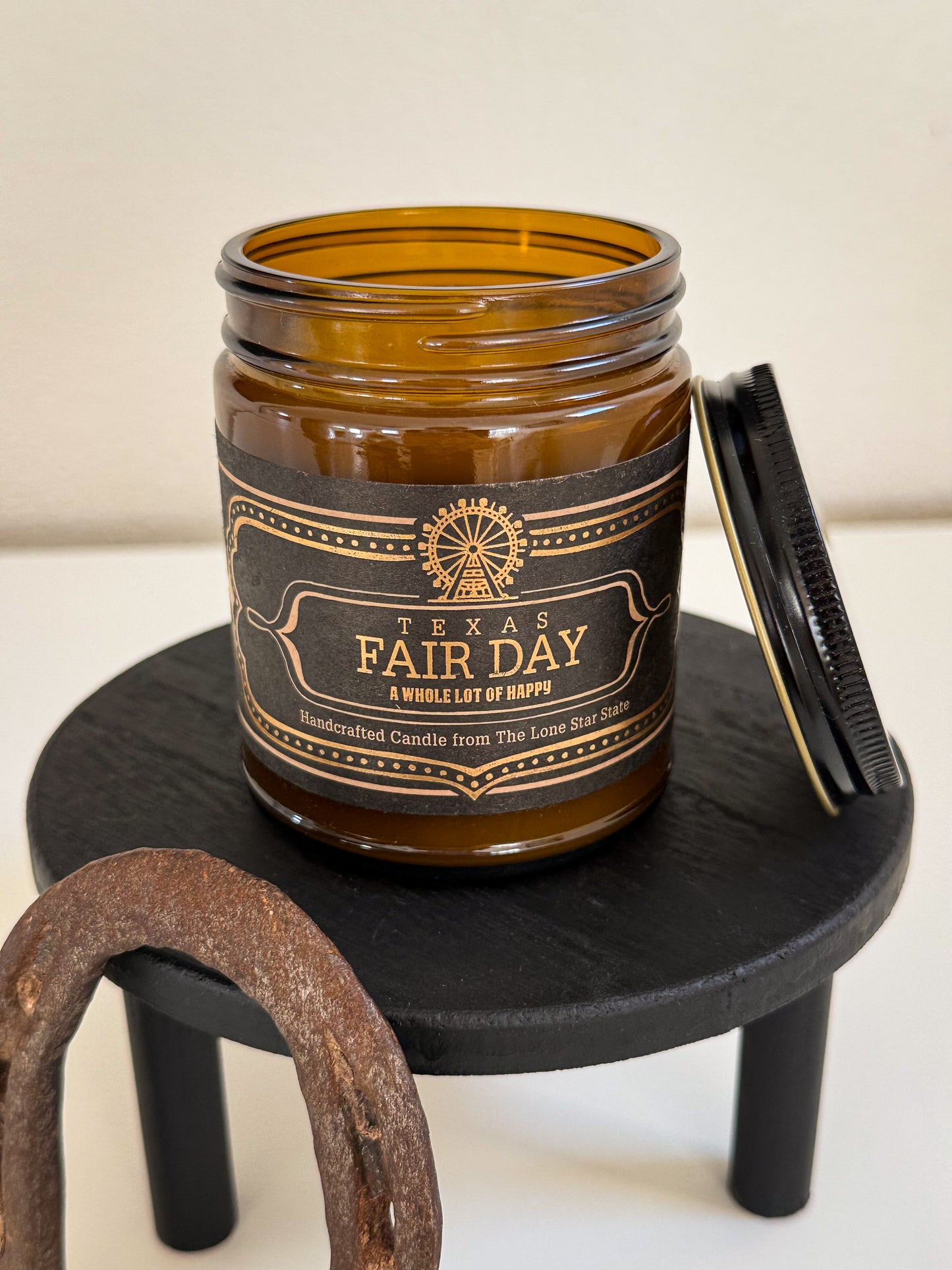 Texas Fair Day Candle