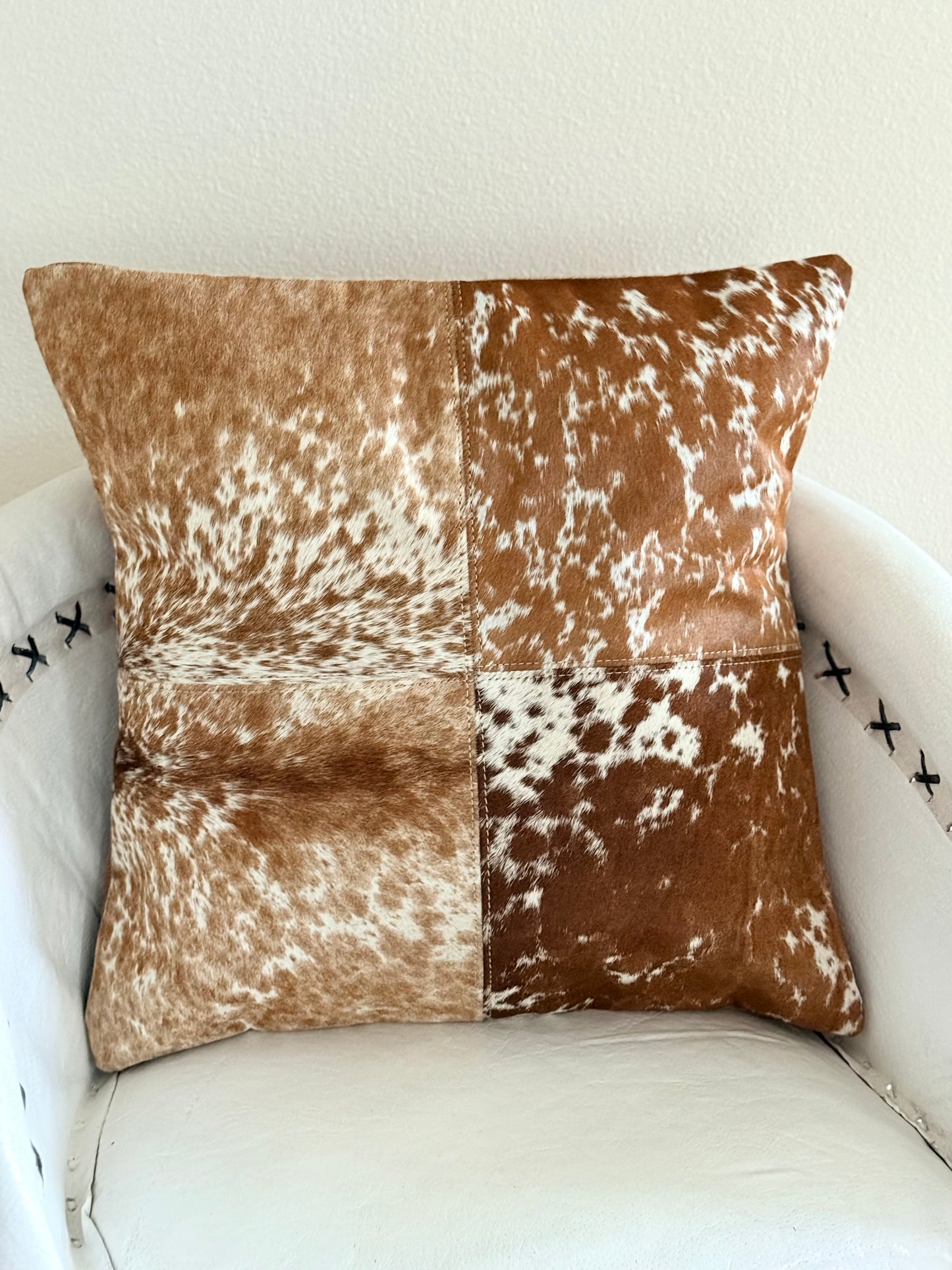 Cowhide Pillow Covers