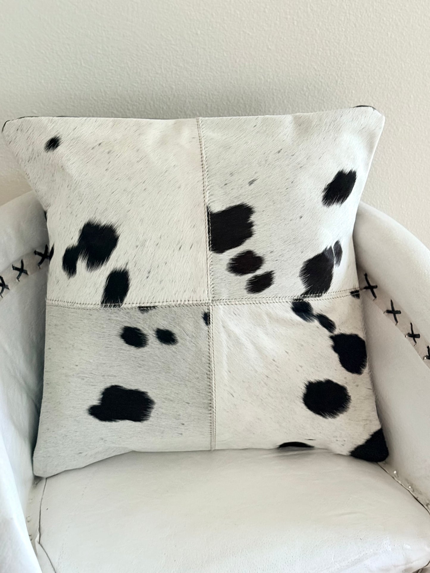 Cowhide Pillow Covers