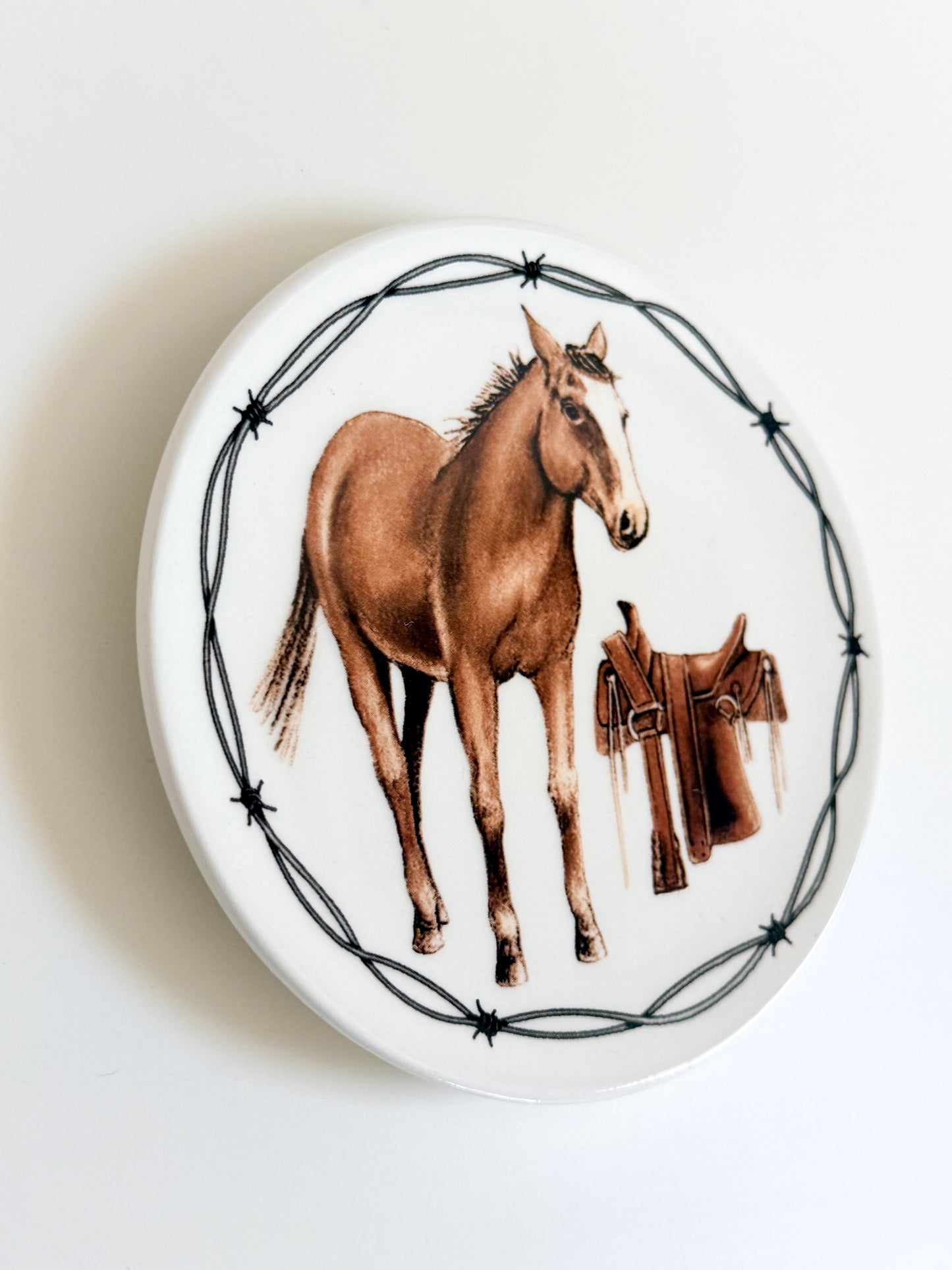 Vintage Western Dish
