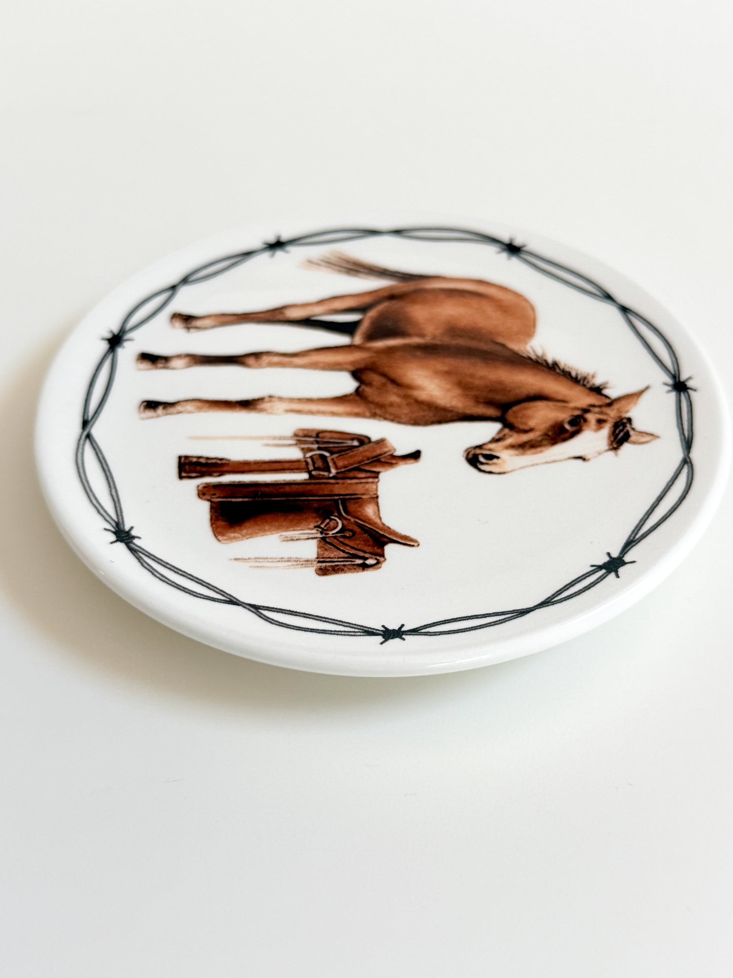 Vintage Western Dish