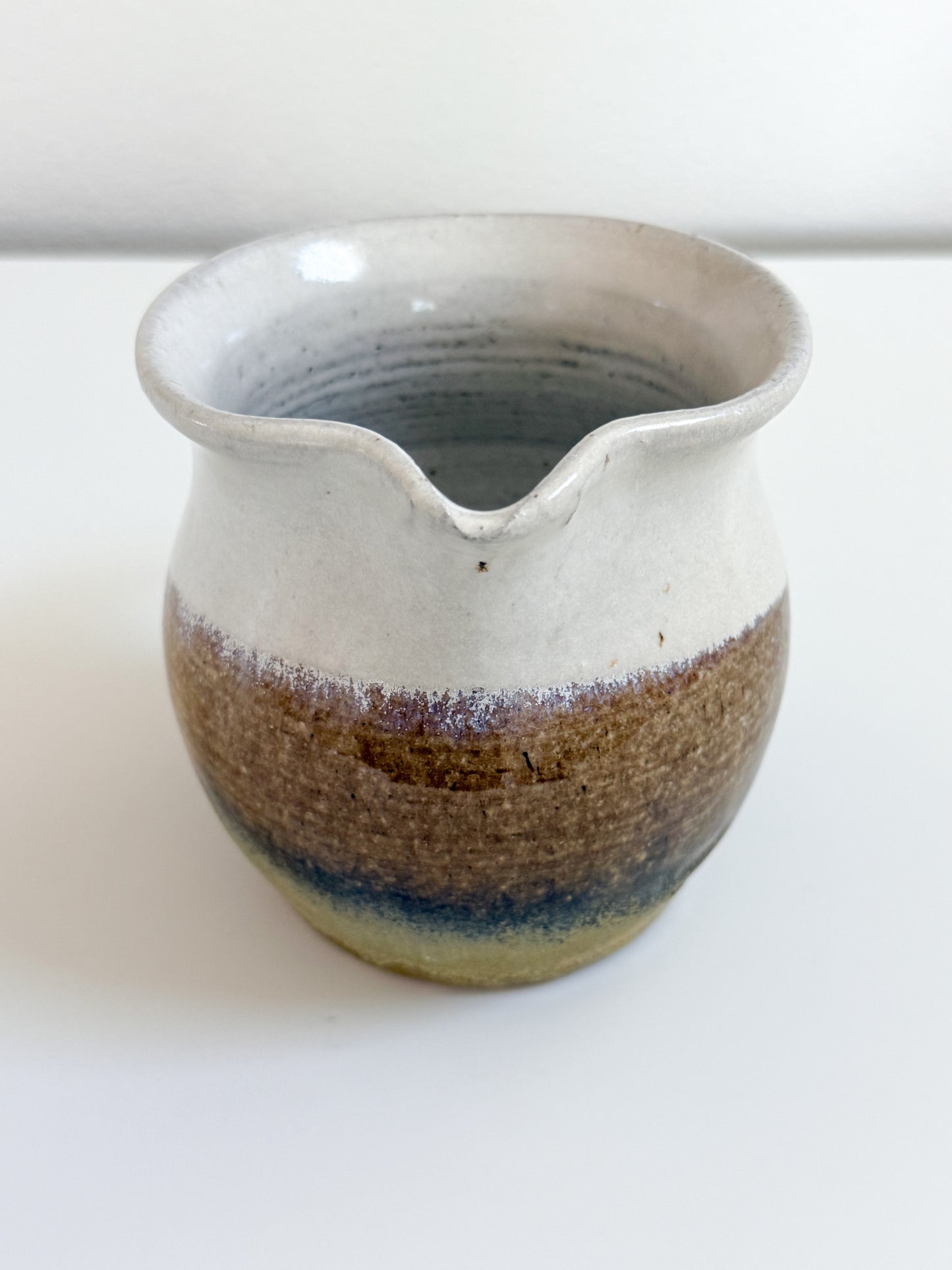 Vintage Small Pottery Pitcher