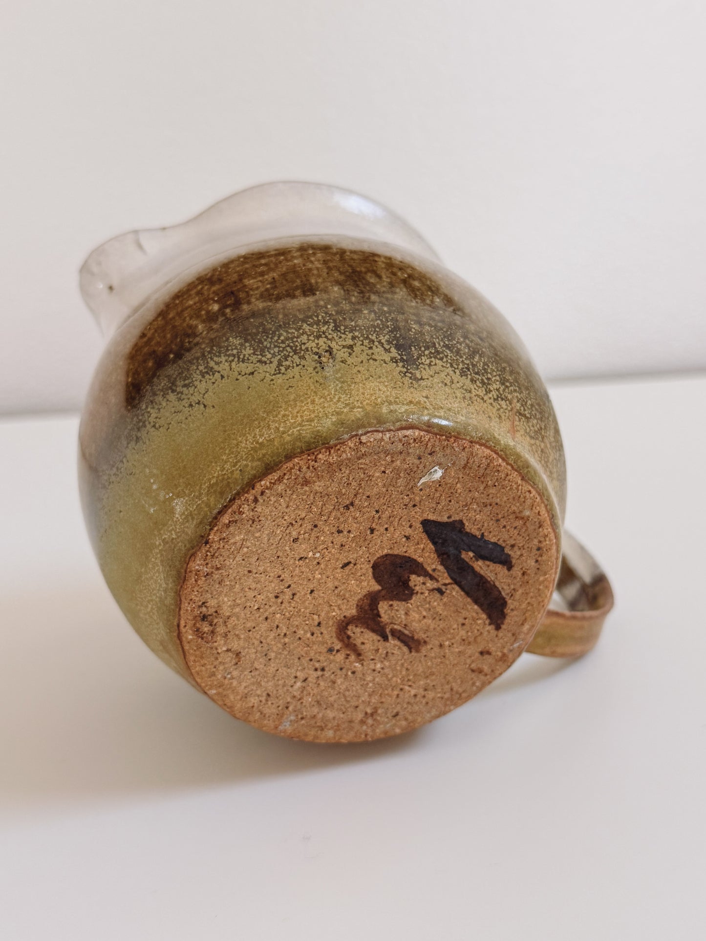 Vintage Small Pottery Pitcher