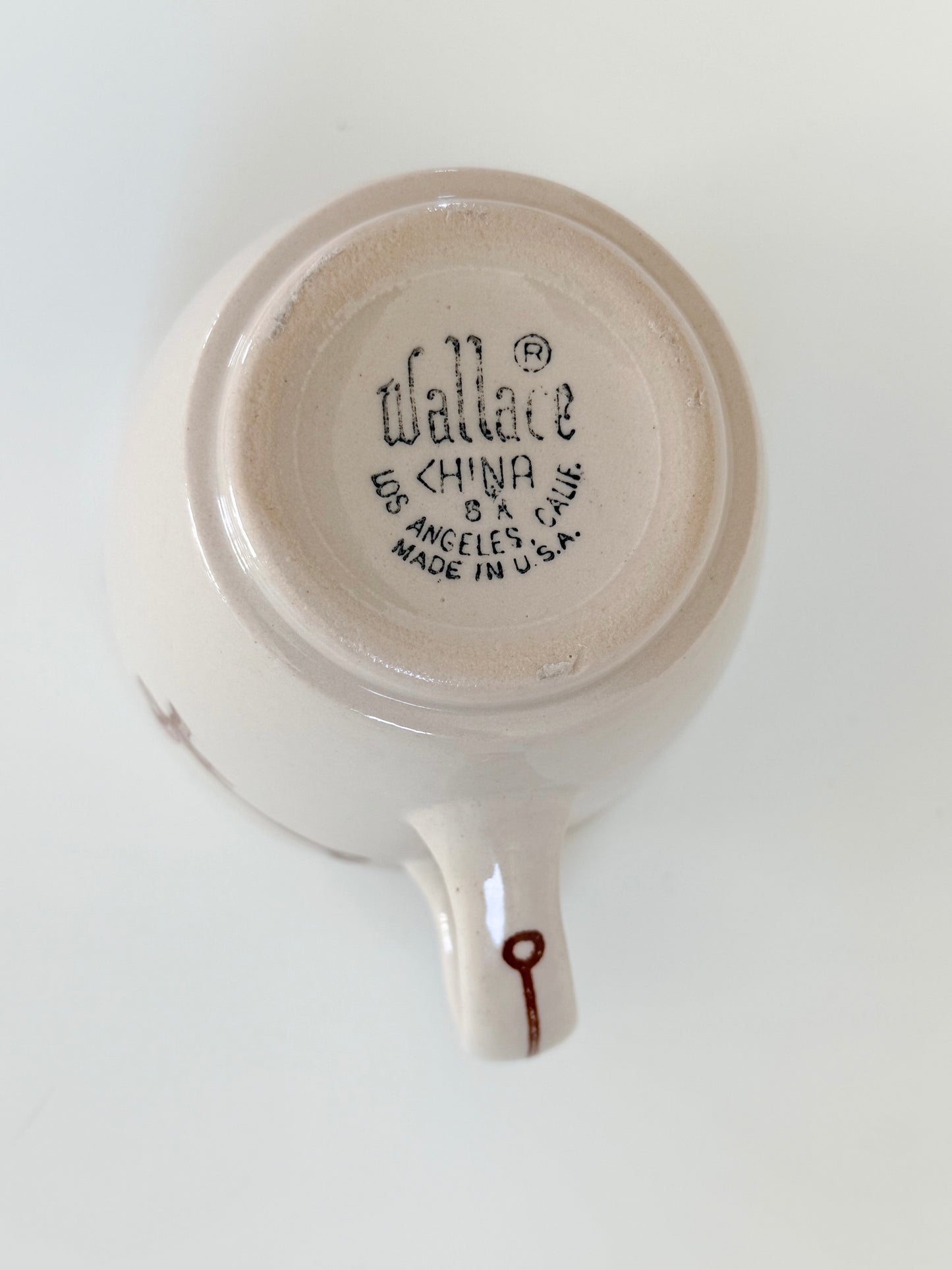 Vintage El Rancho Wallace China