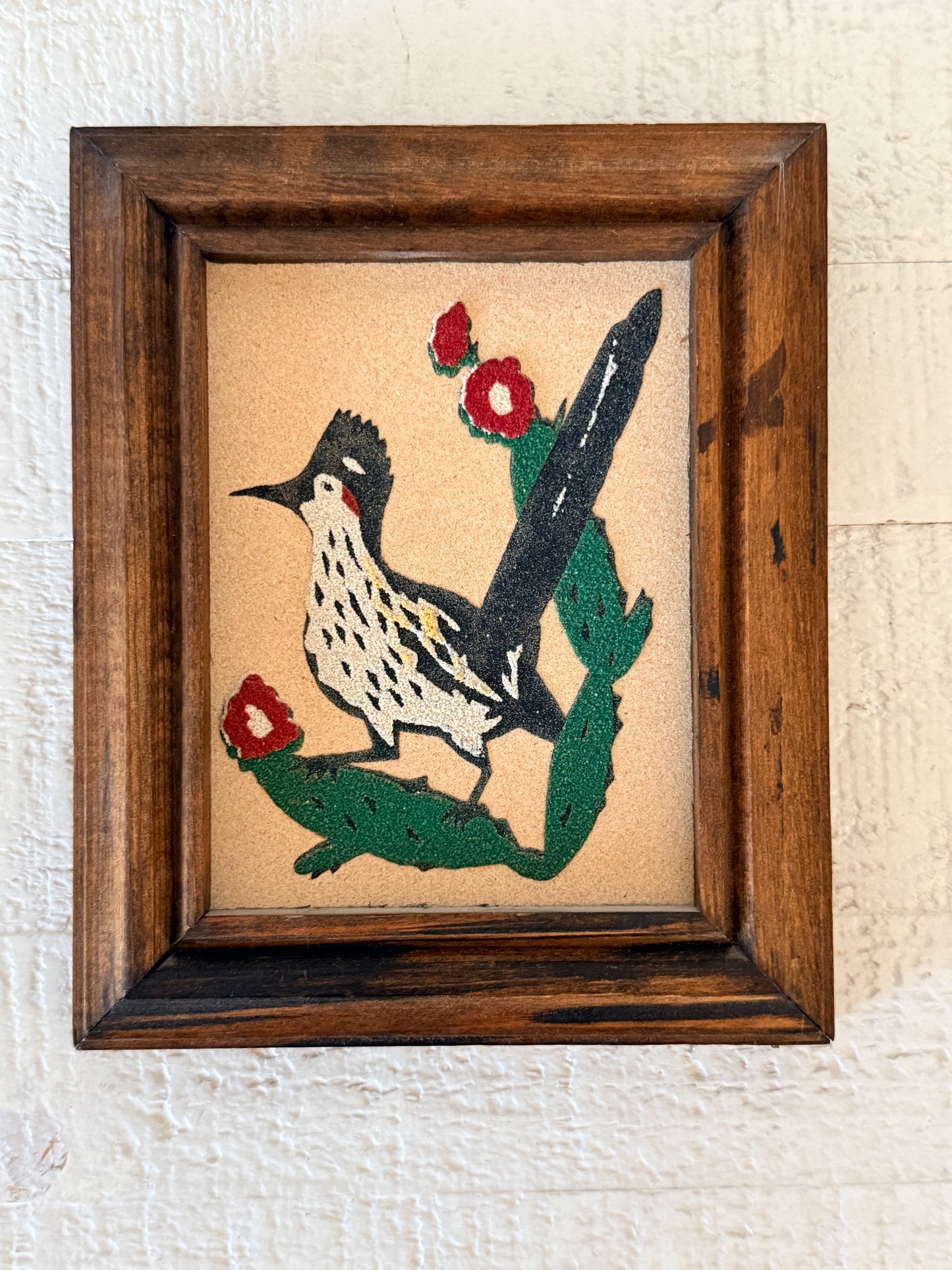Vintage Roadrunner Sand Art