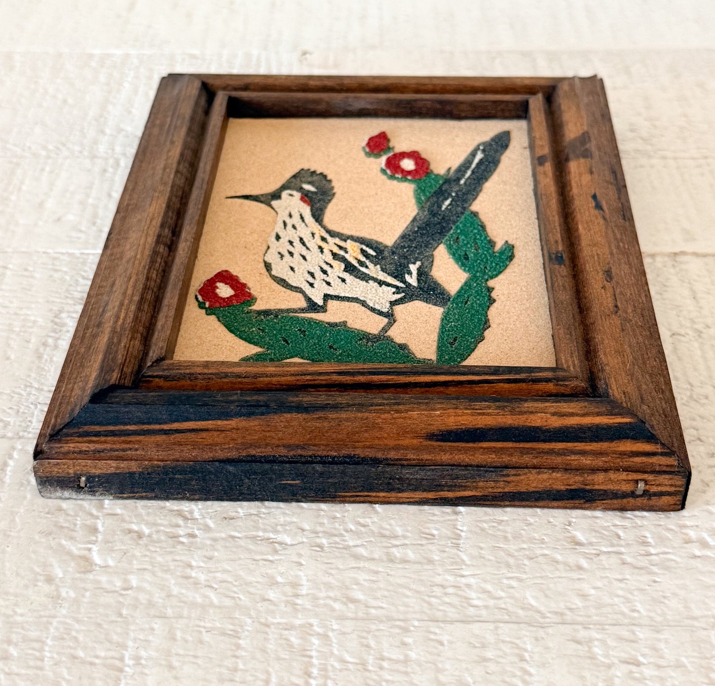 Vintage Roadrunner Sand Art