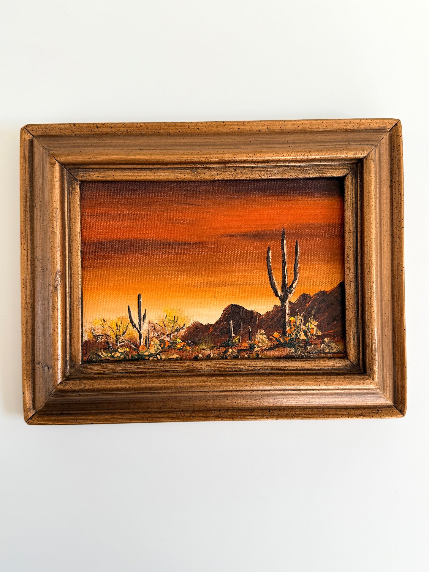 Vintage Southwest Desert Painting