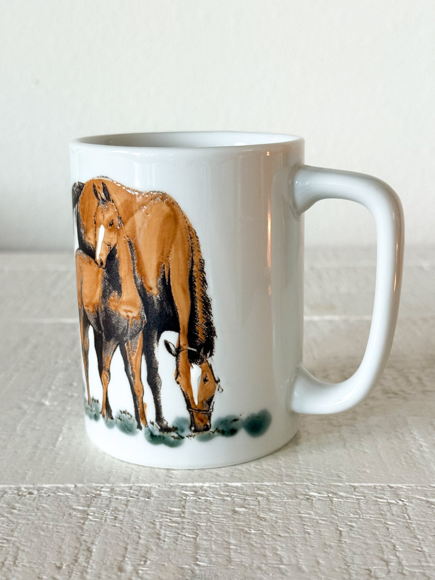 Vintage Horse Mug