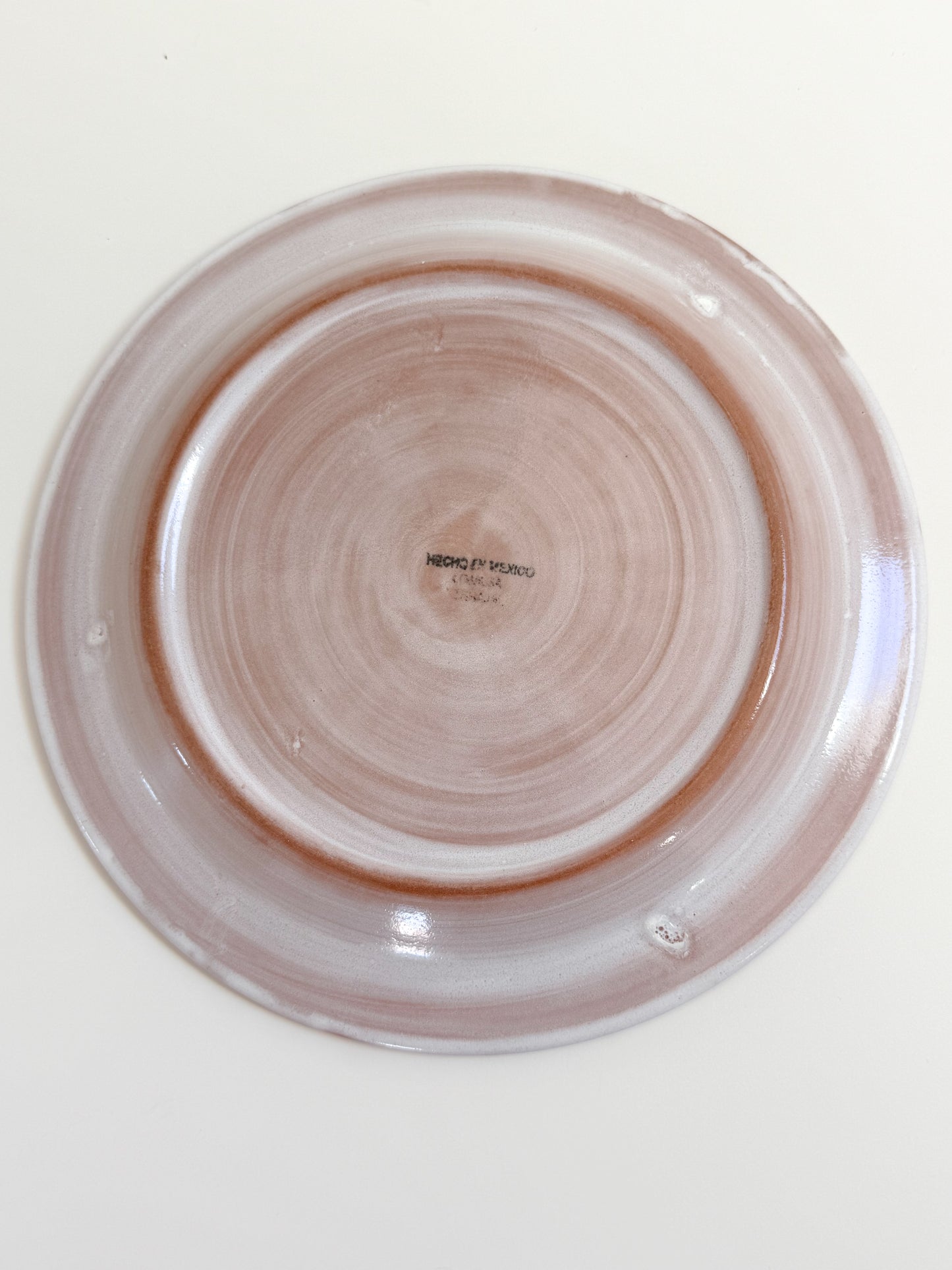Hand Painted Cowboy Plate