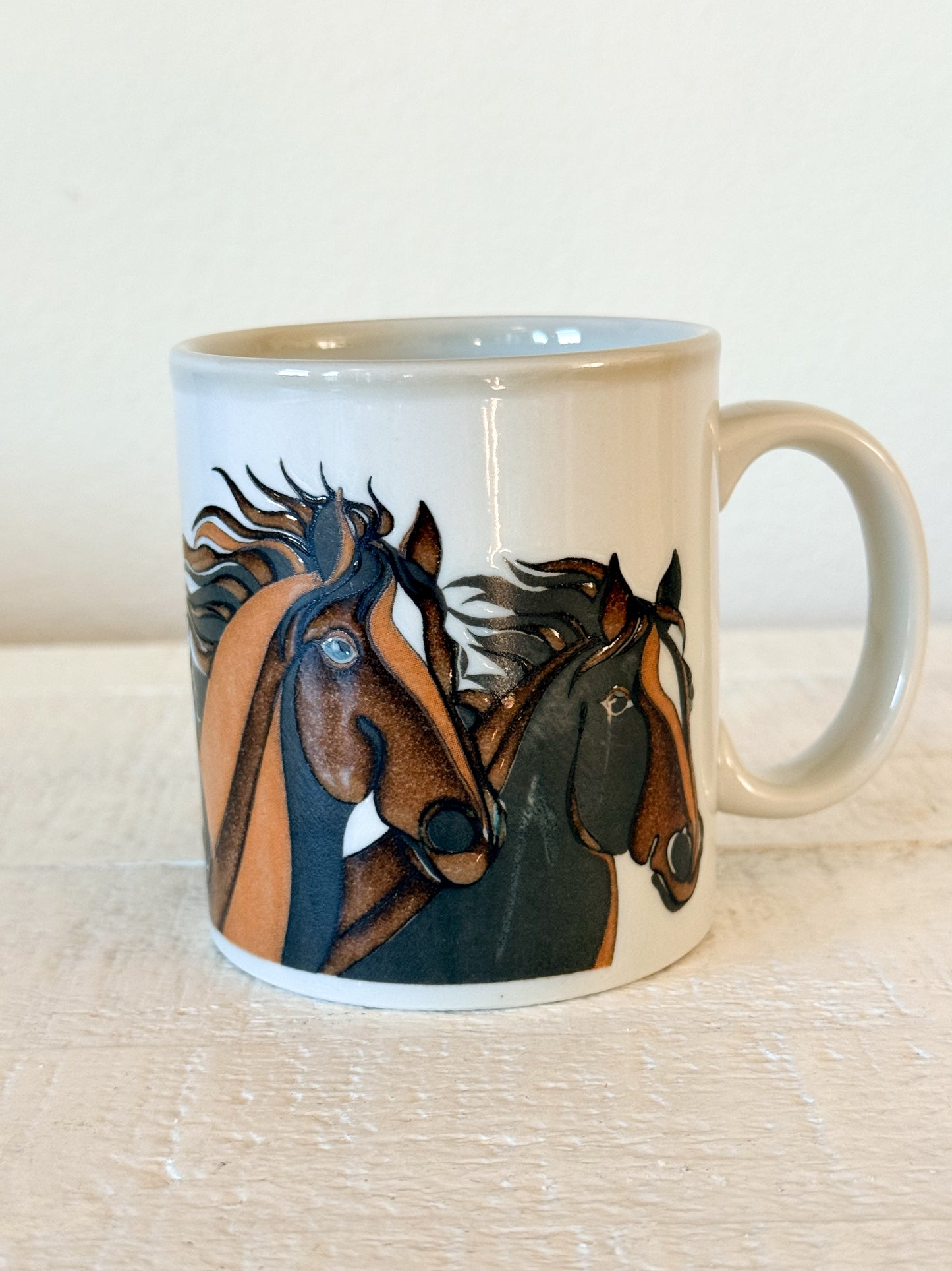Vintage Horse Mug