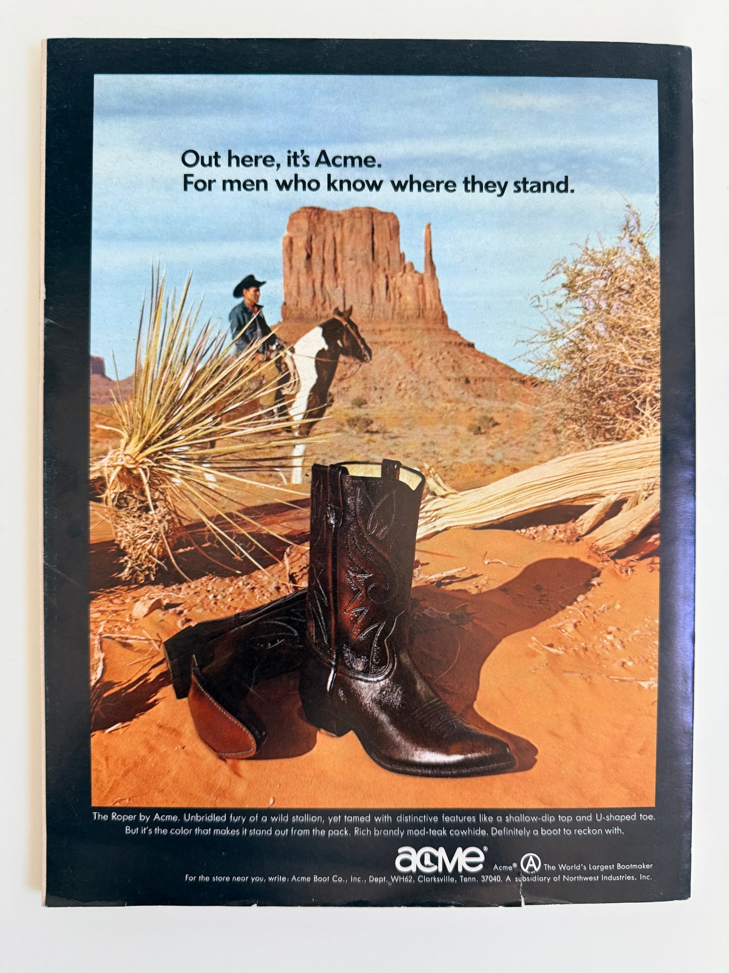 Vintage Western Horseman Magazine 1972