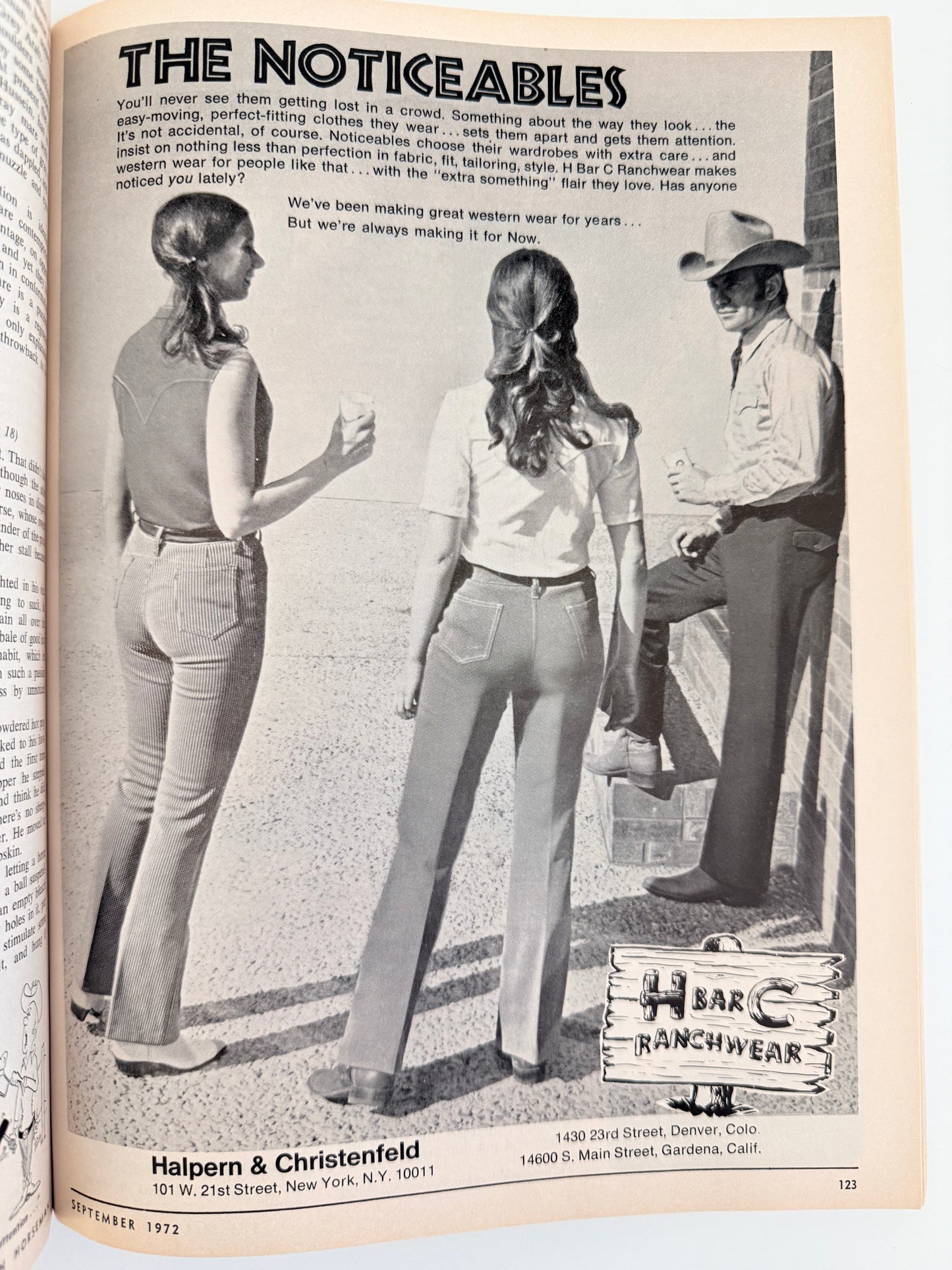Vintage Western Horseman Magazine 1972