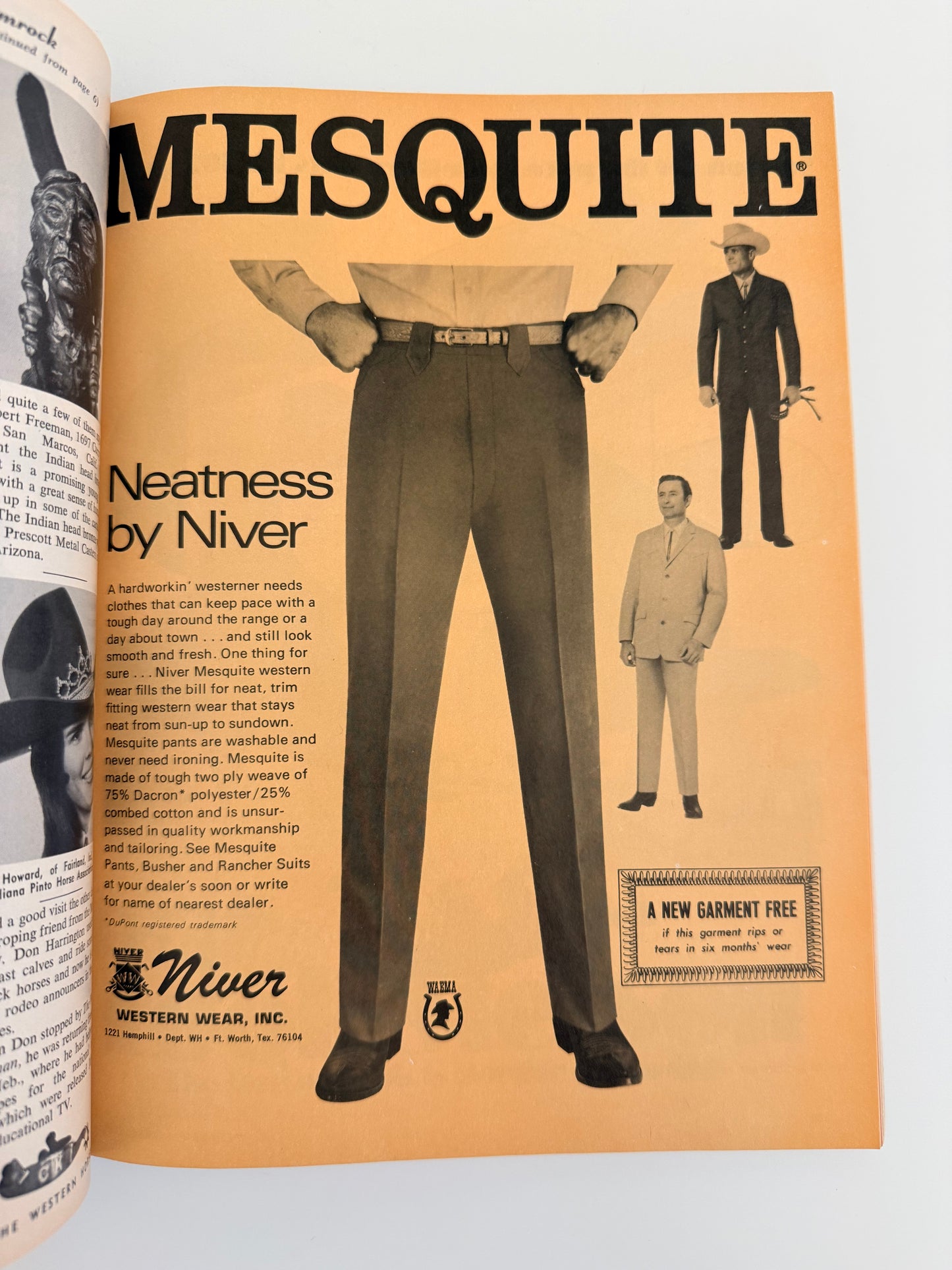 Vintage Western Horseman Magazine 1972