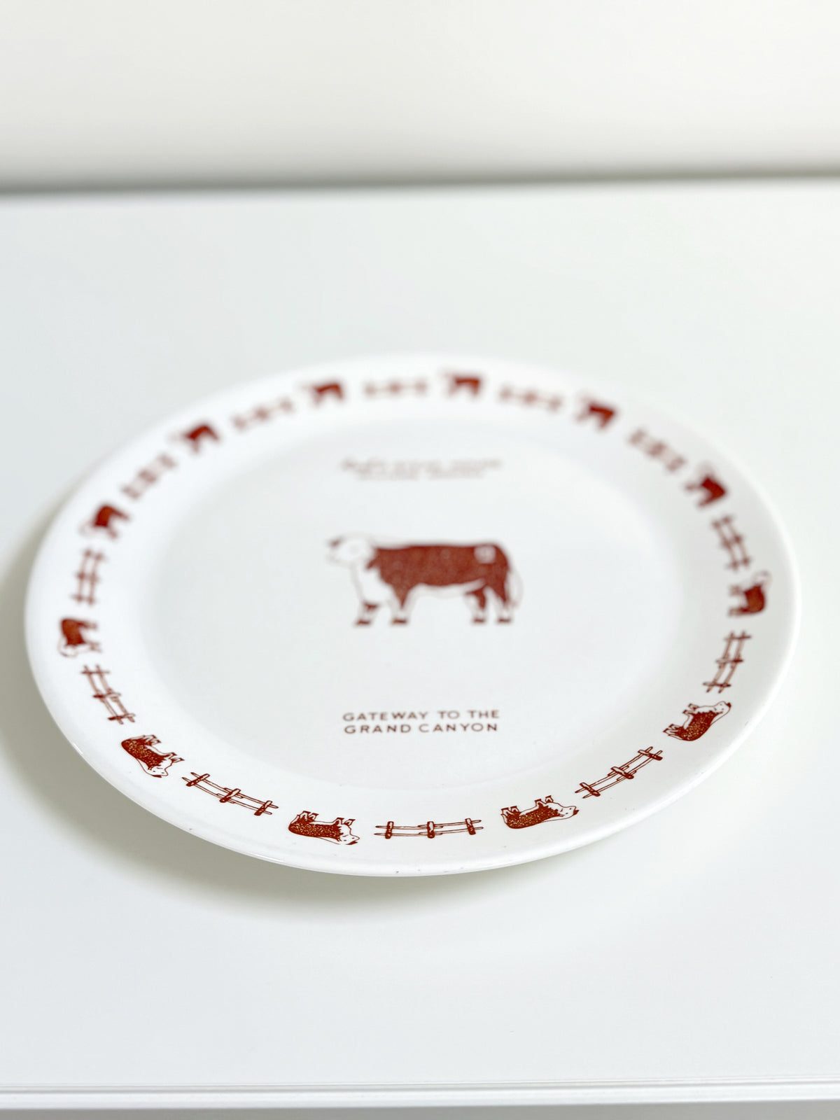 Vintage Rod’s Steak House Dinner Plate