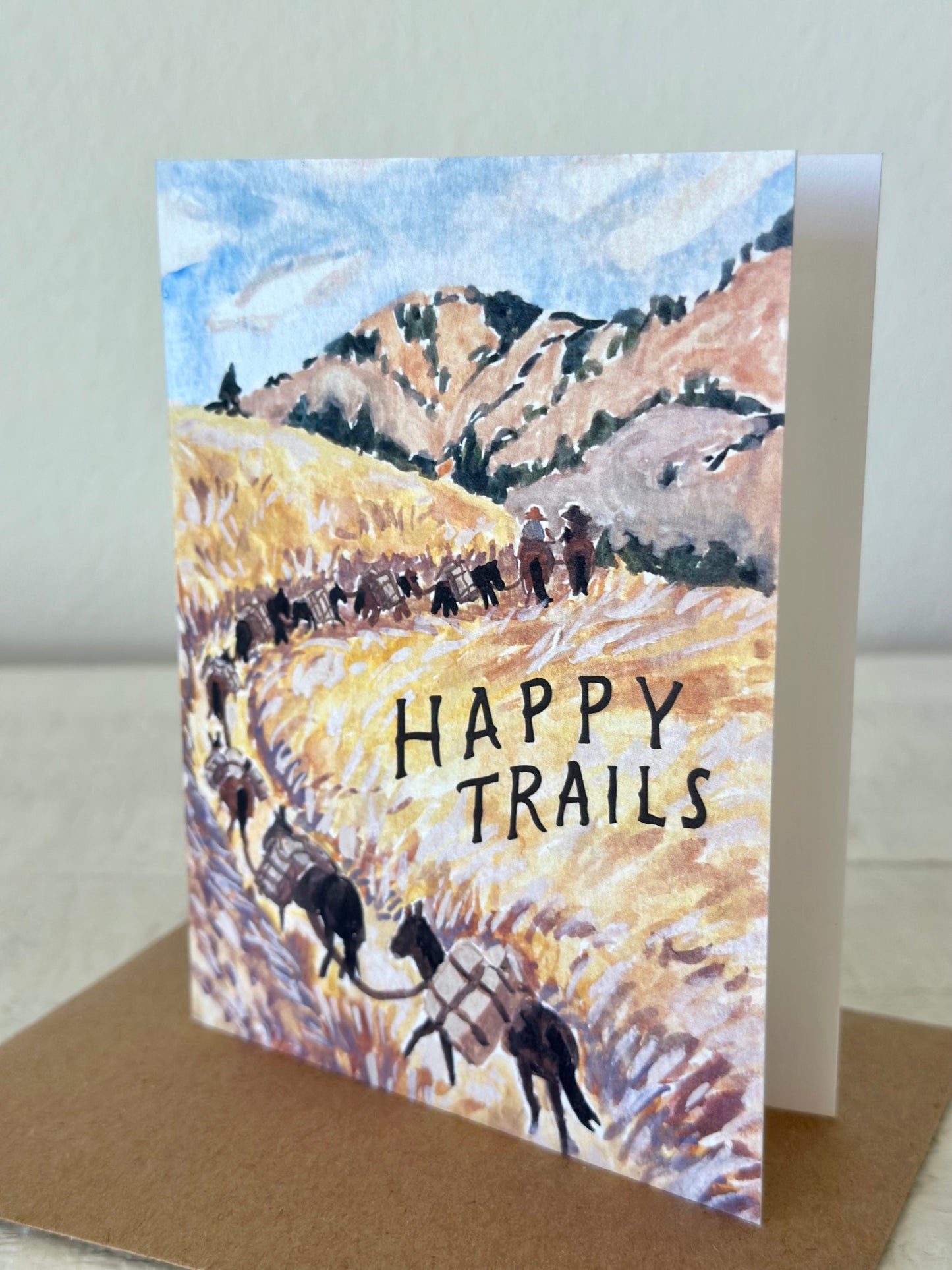 Happy Trails Card