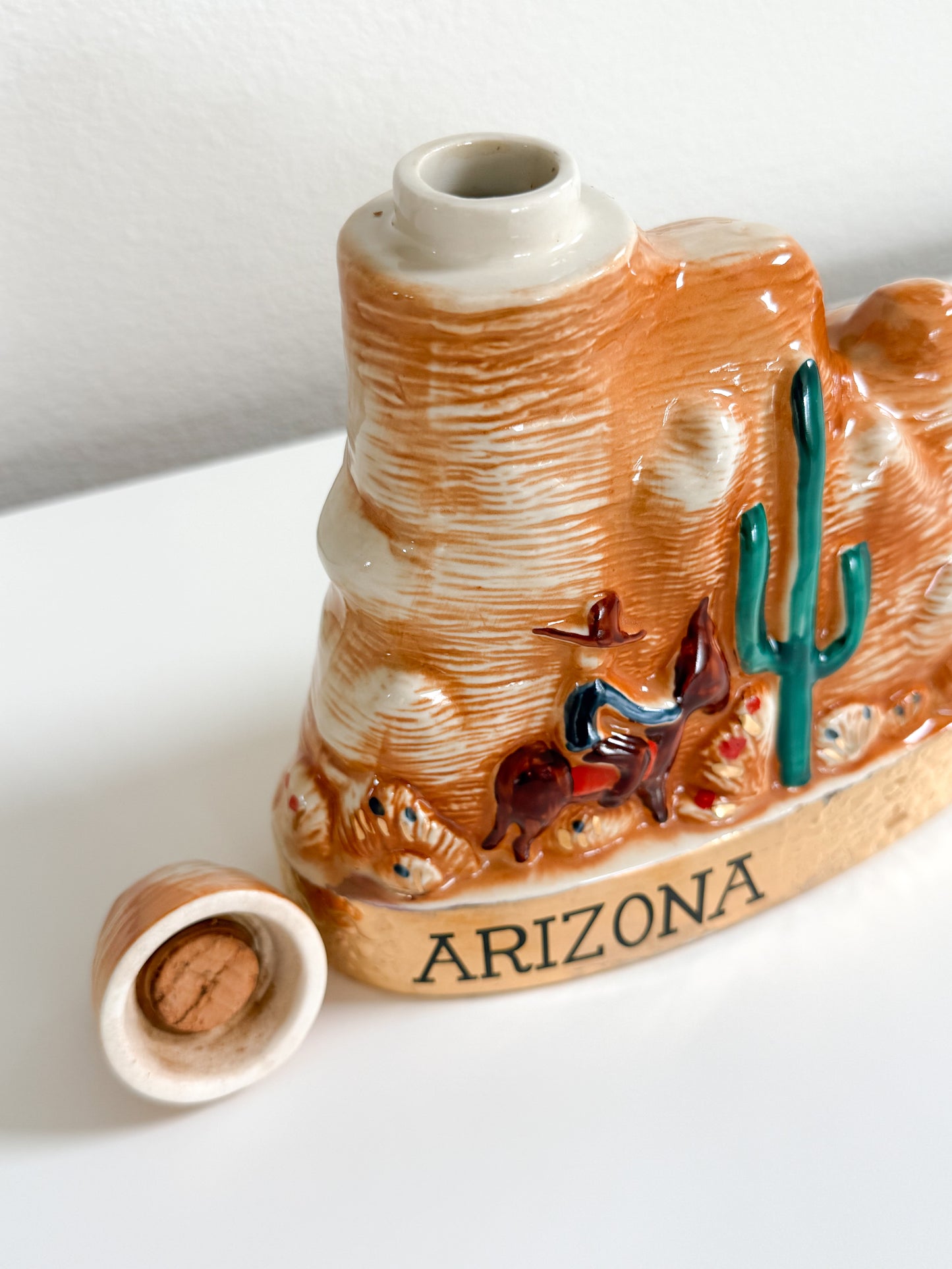 Vintage Arizona Cowboy Decanter