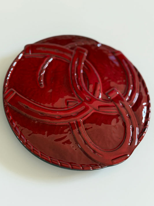Vintage Frankoma Horseshoe Trivet