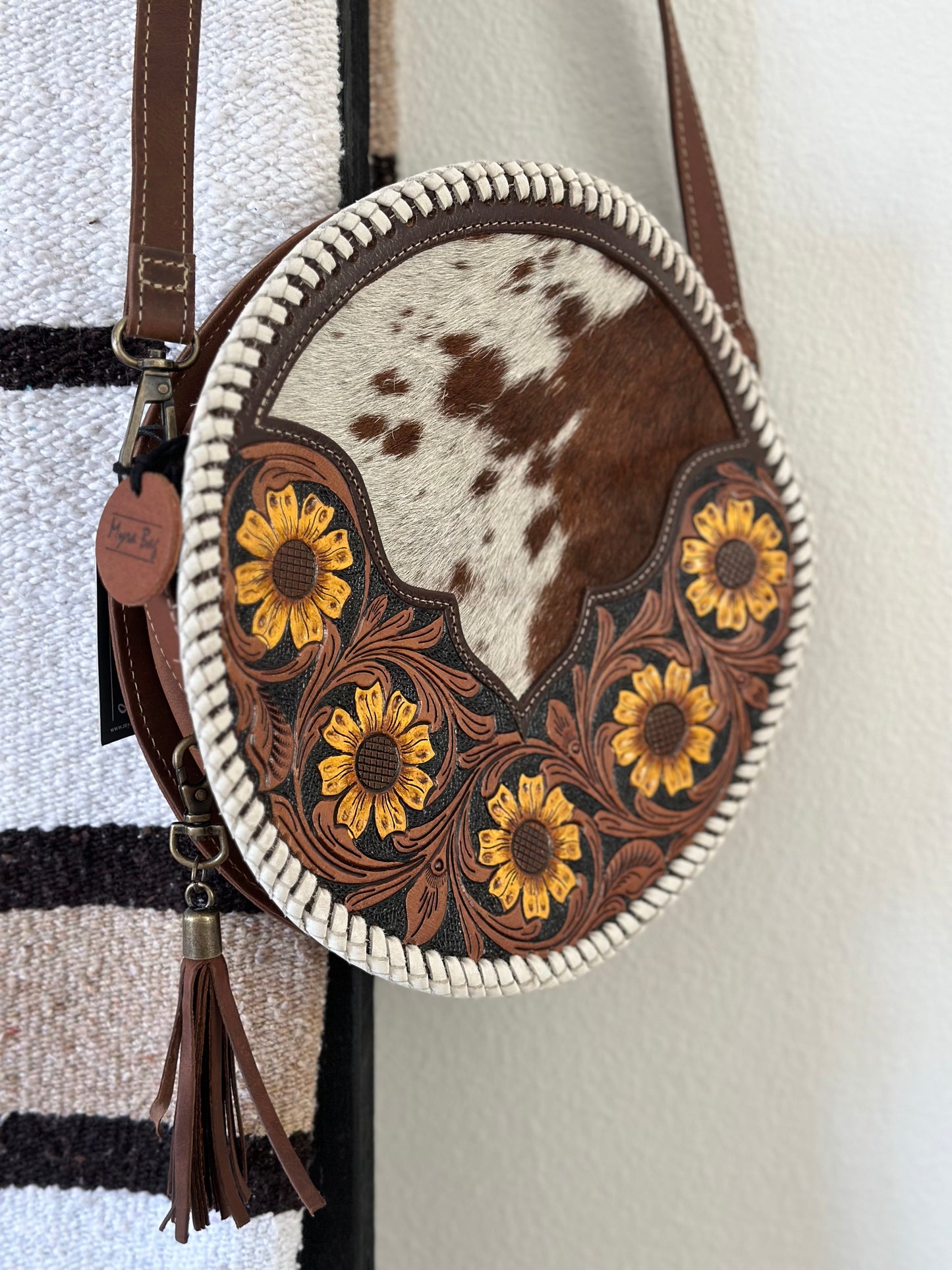 The Sunflower Round Bag