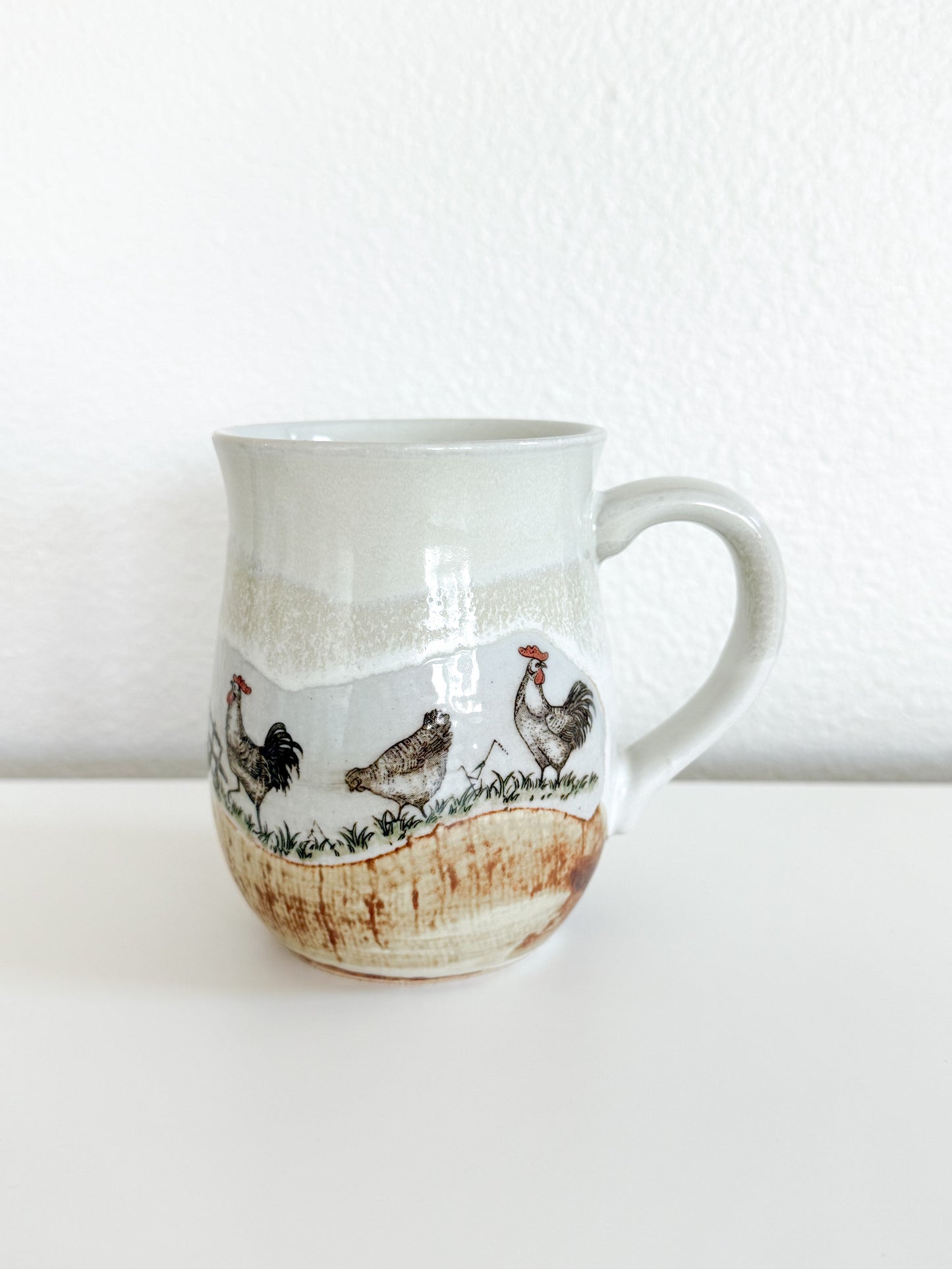 Vintage Chicken Mug