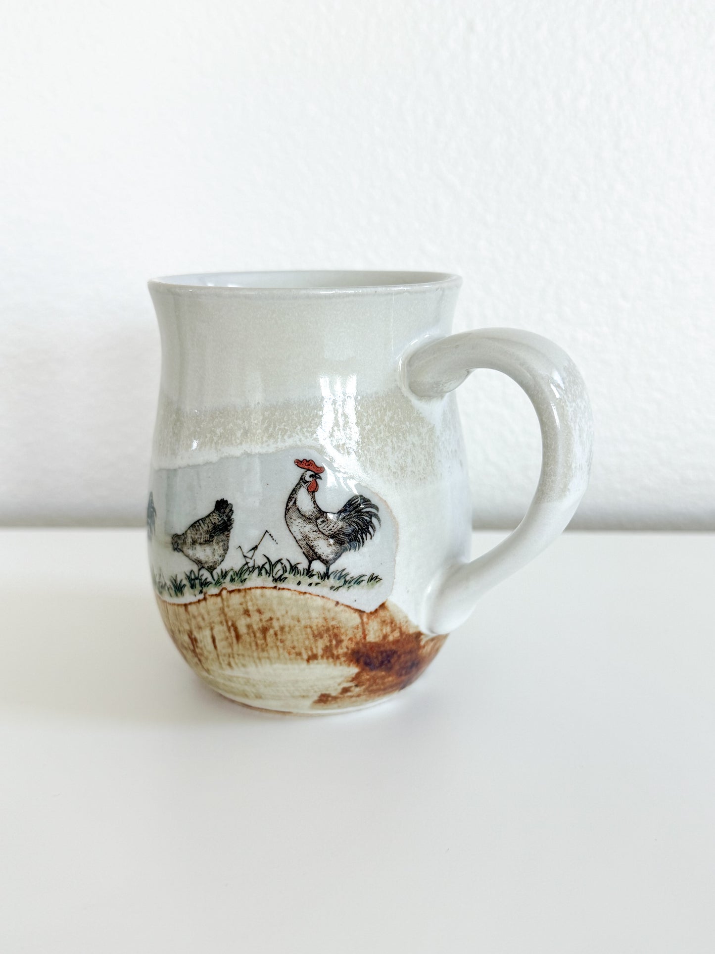 Vintage Chicken Mug