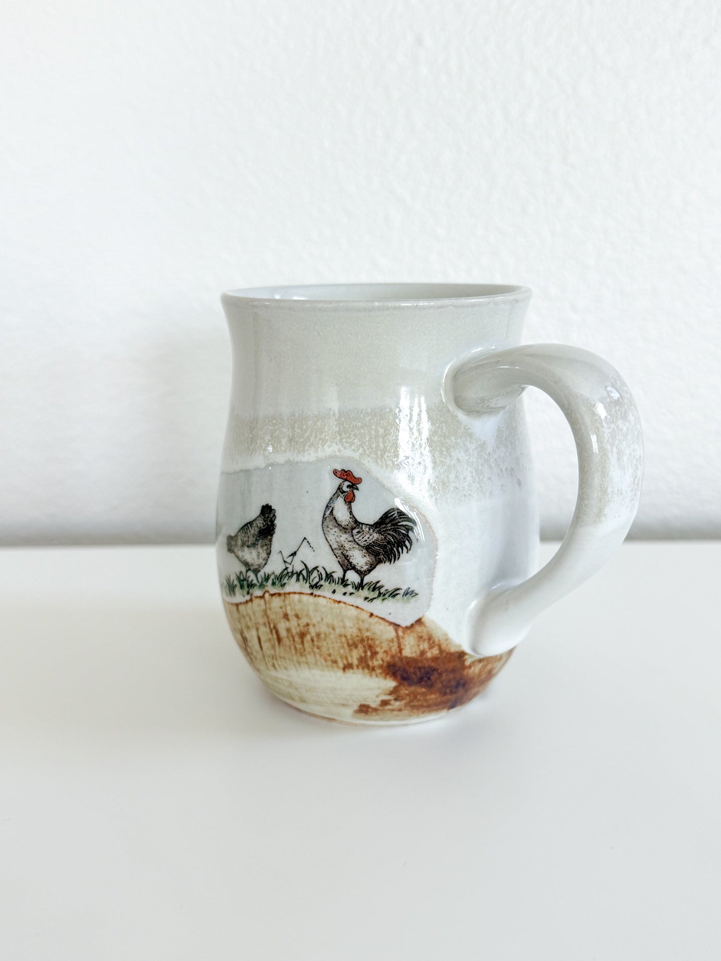 Vintage Chicken Mug