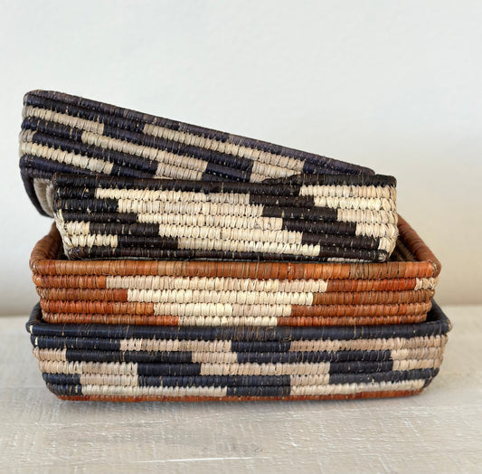 Woven Tray Baskets