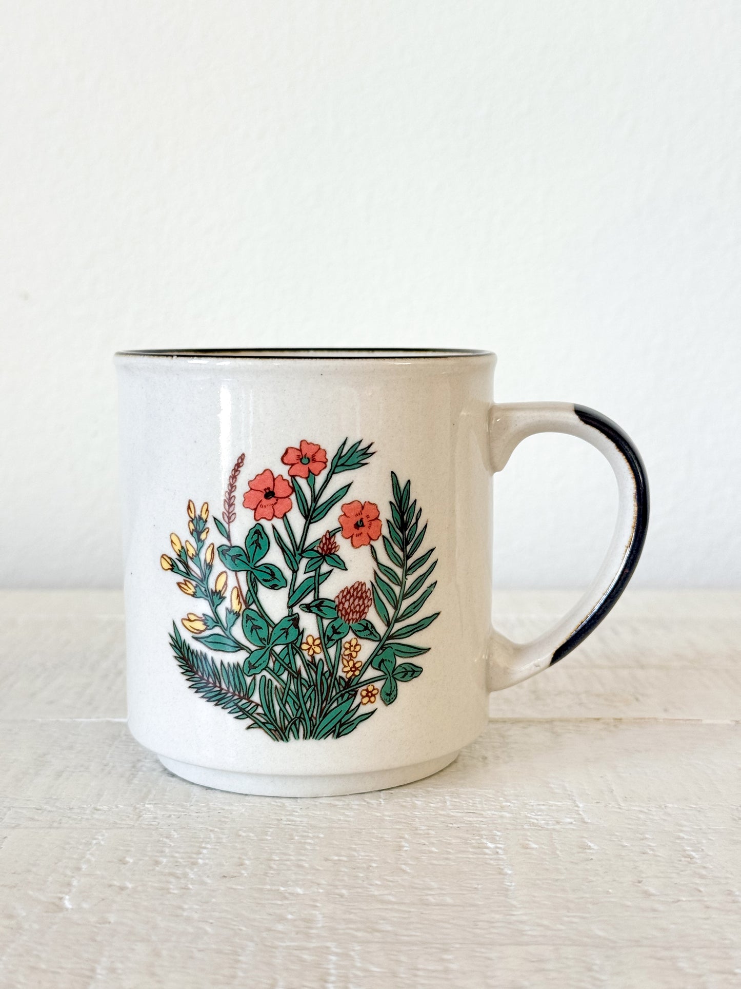 Vintage Floral Mug