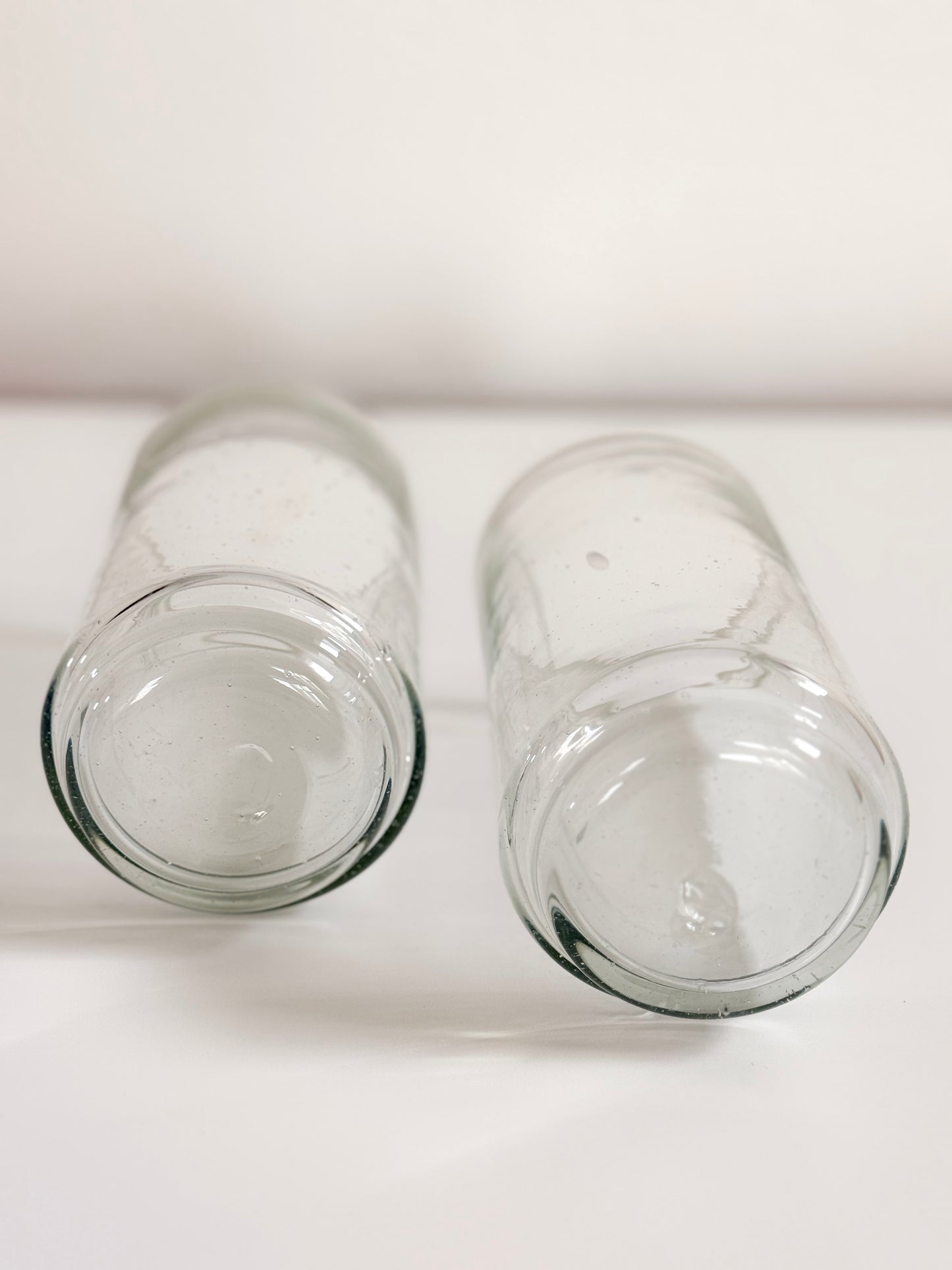 Cream Rim Stacking Glass Set