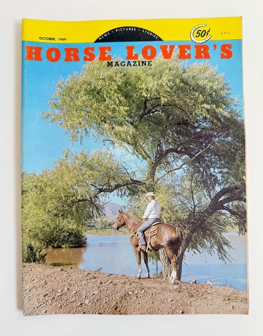 Vintage Horse Lovers Magazine 1969