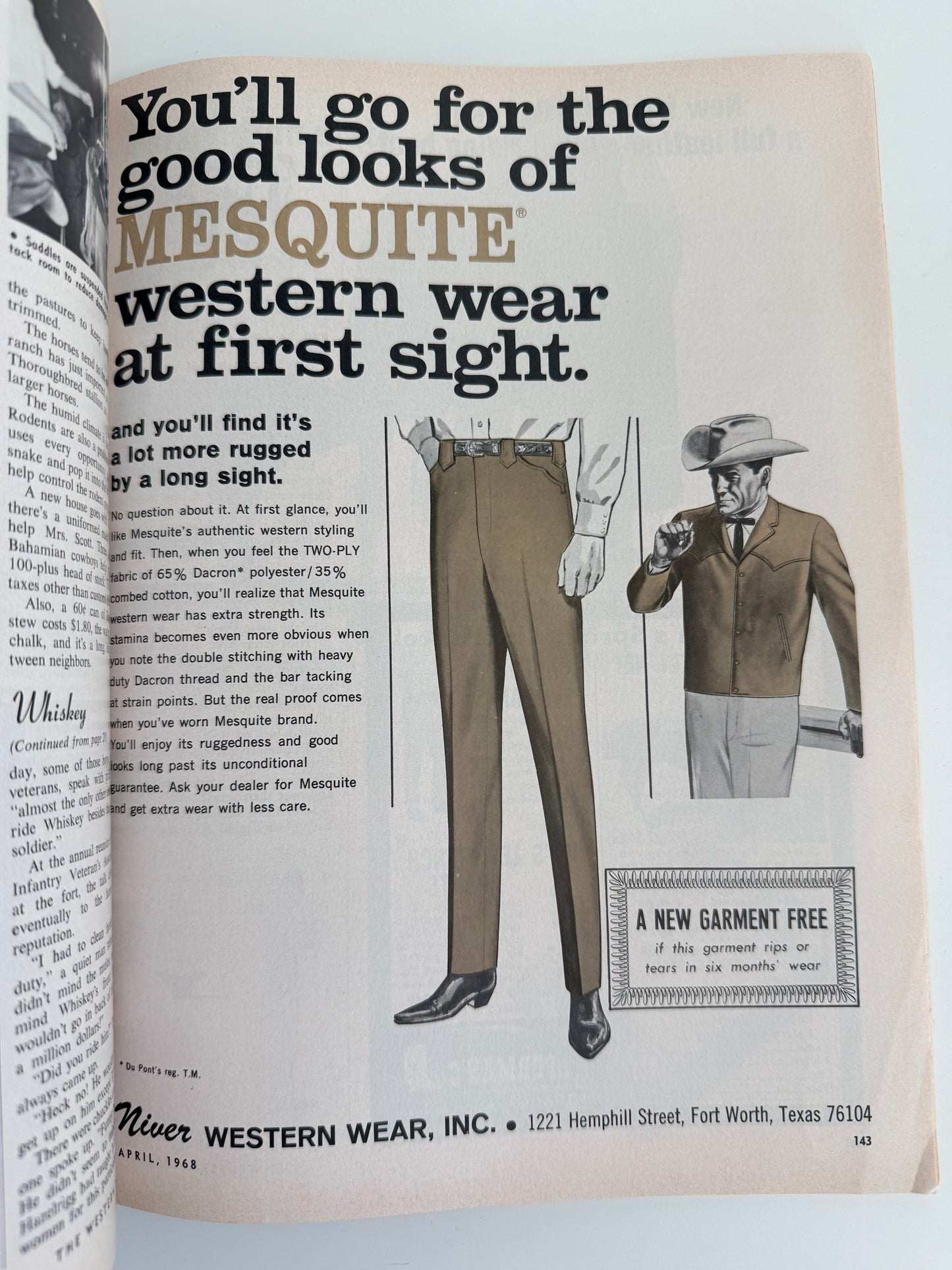 Western Horseman Magazine 1968
