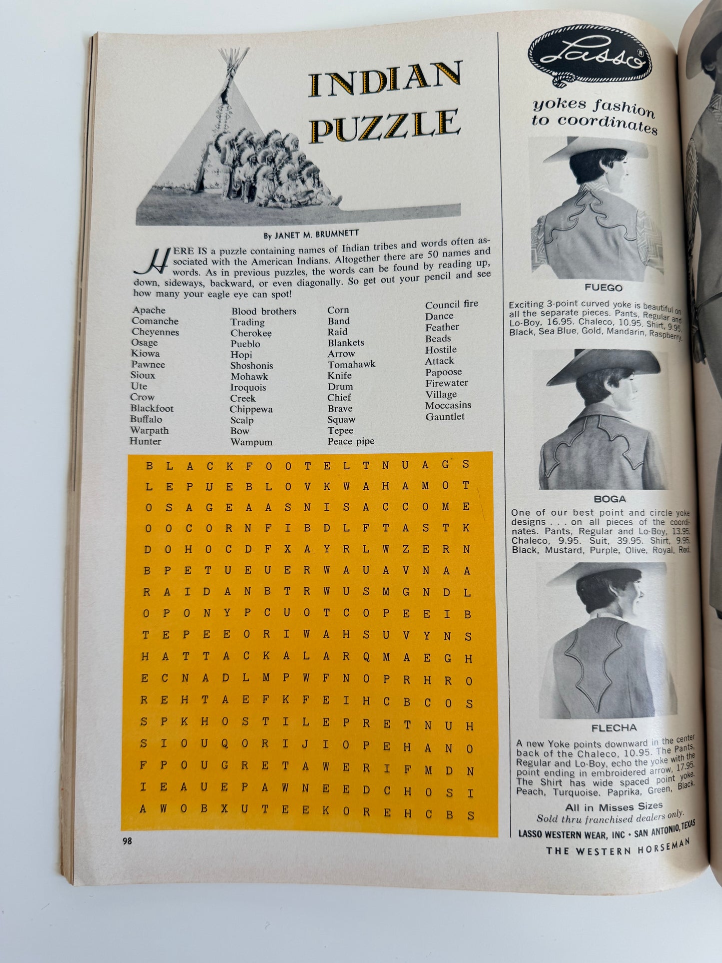 Western Horseman Magazine 1968