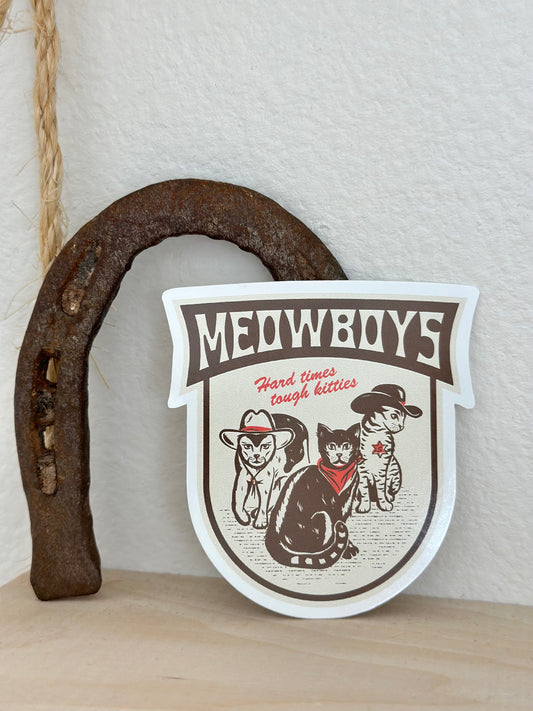 The Meowboys Sticker