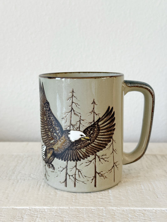 Vintage Bald Eagle Mug