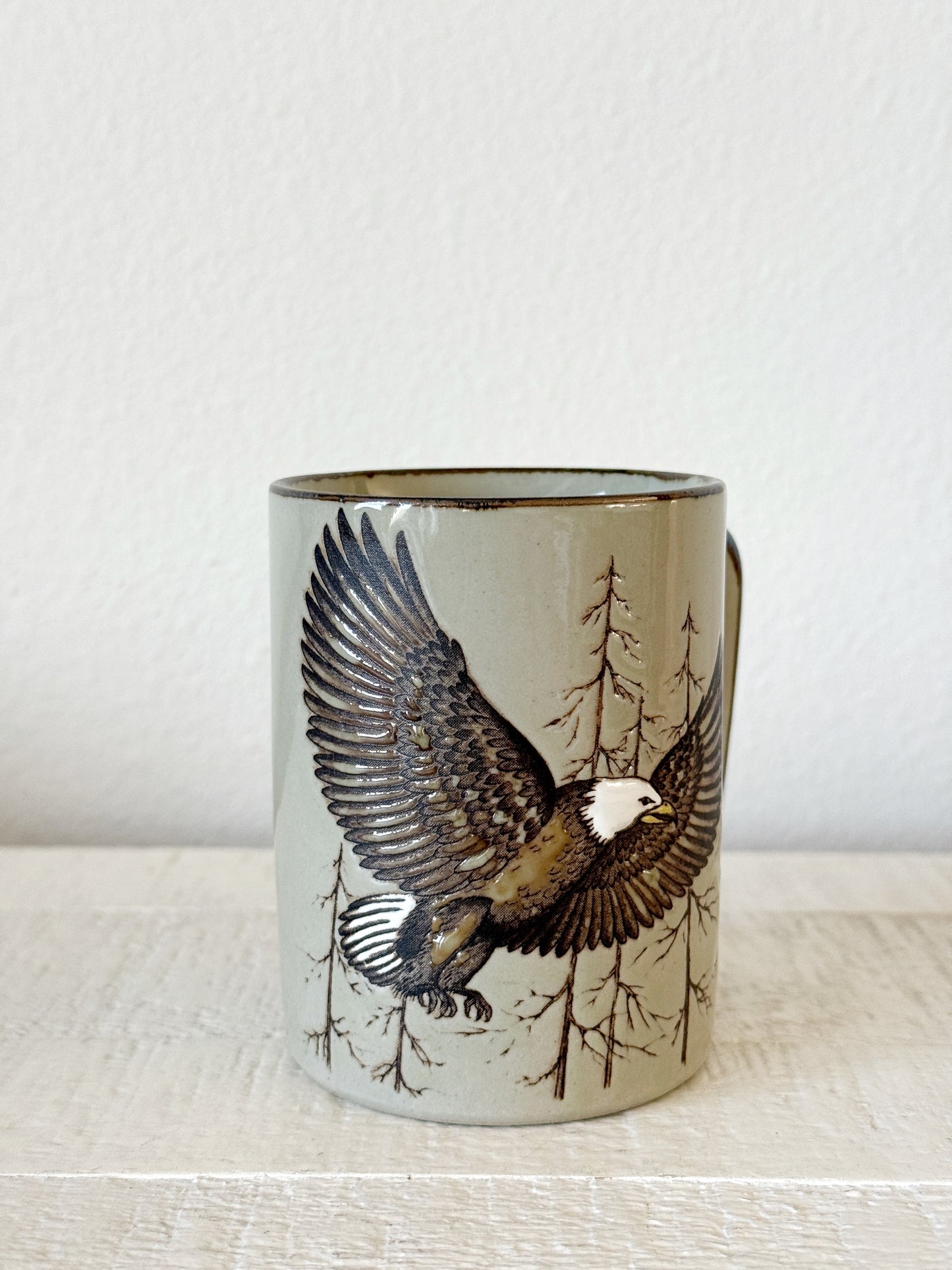 Vintage Bald Eagle Mug