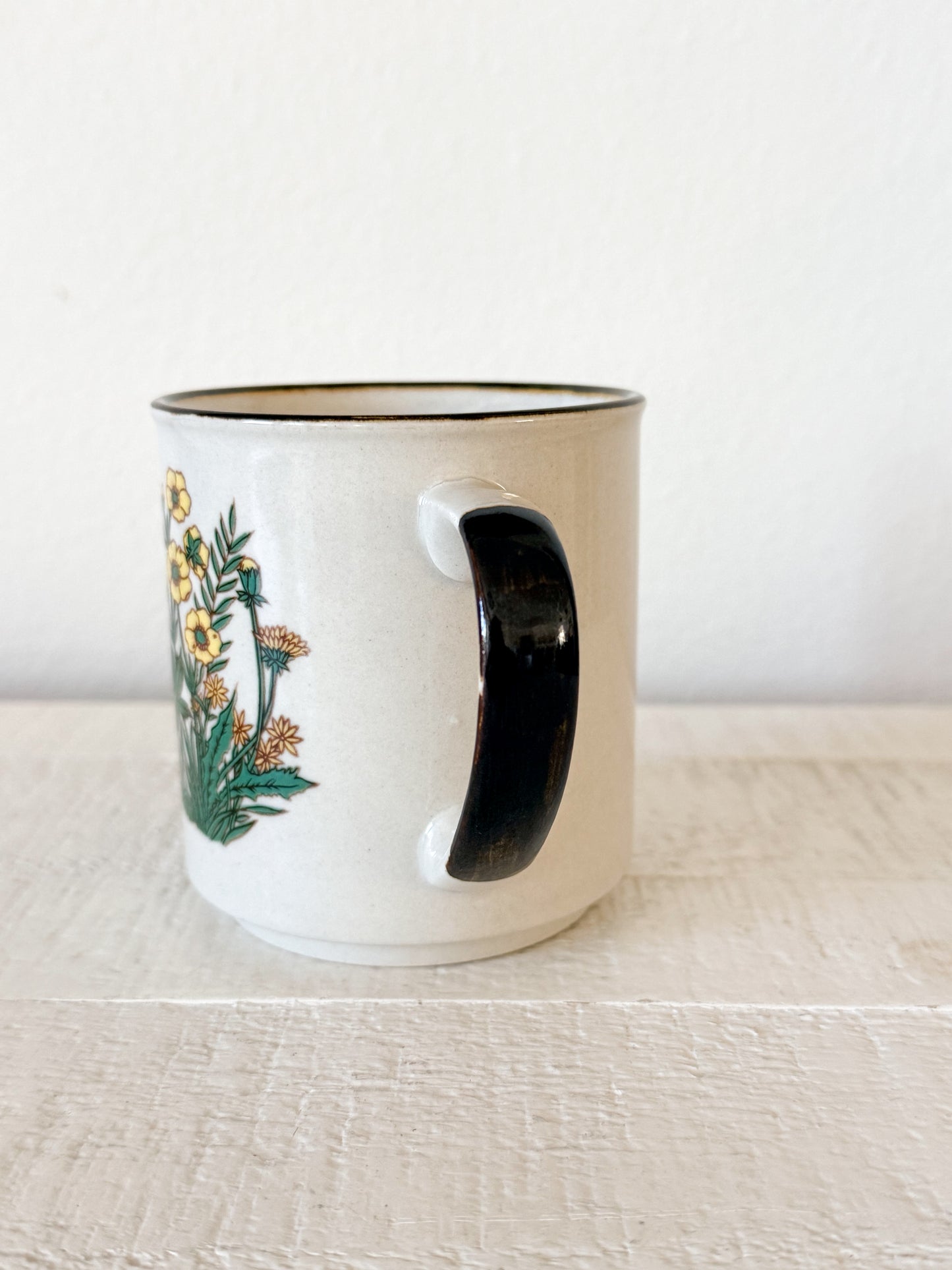 Vintage Floral Mug