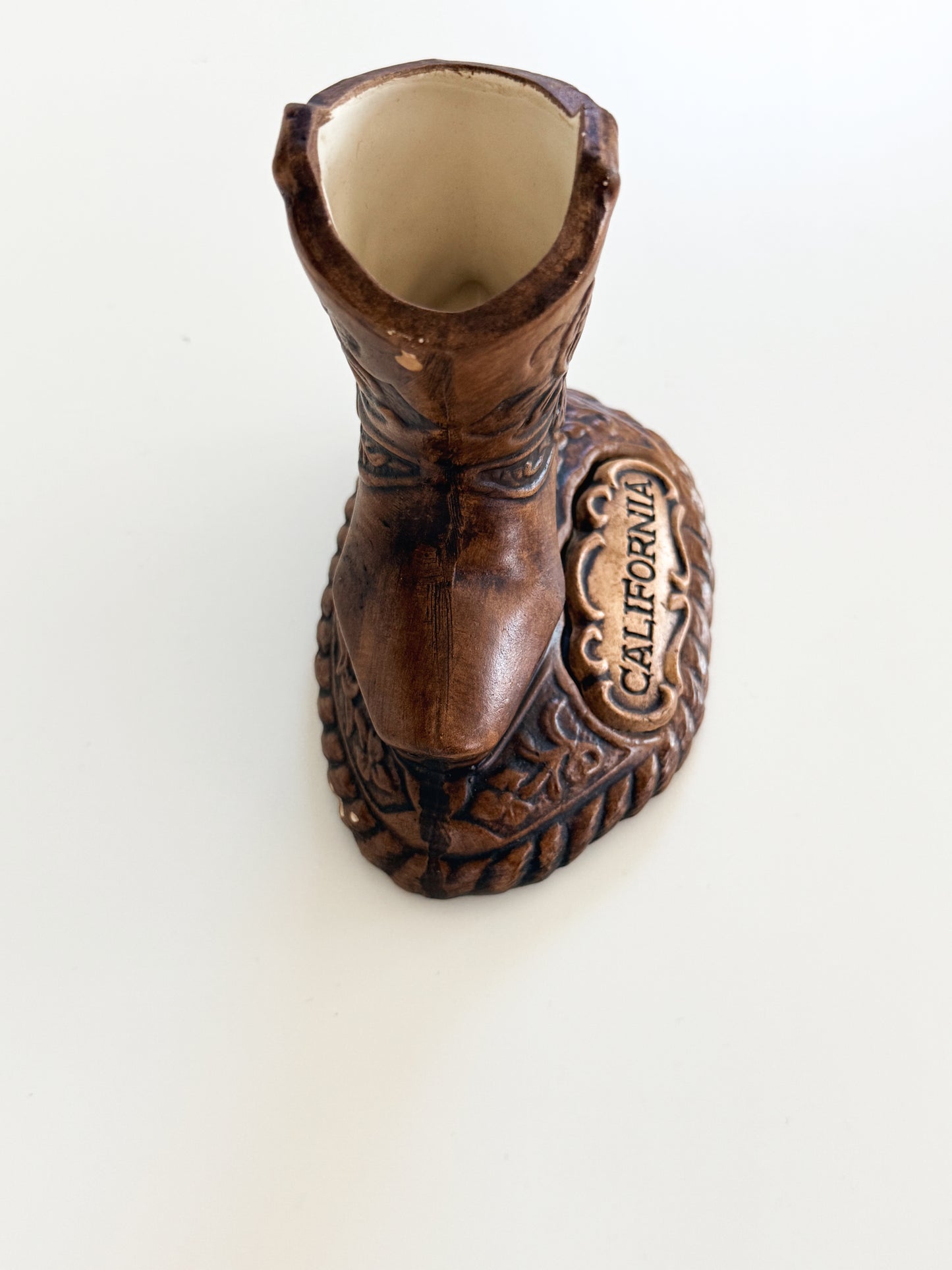 Vintage California Boot Vase