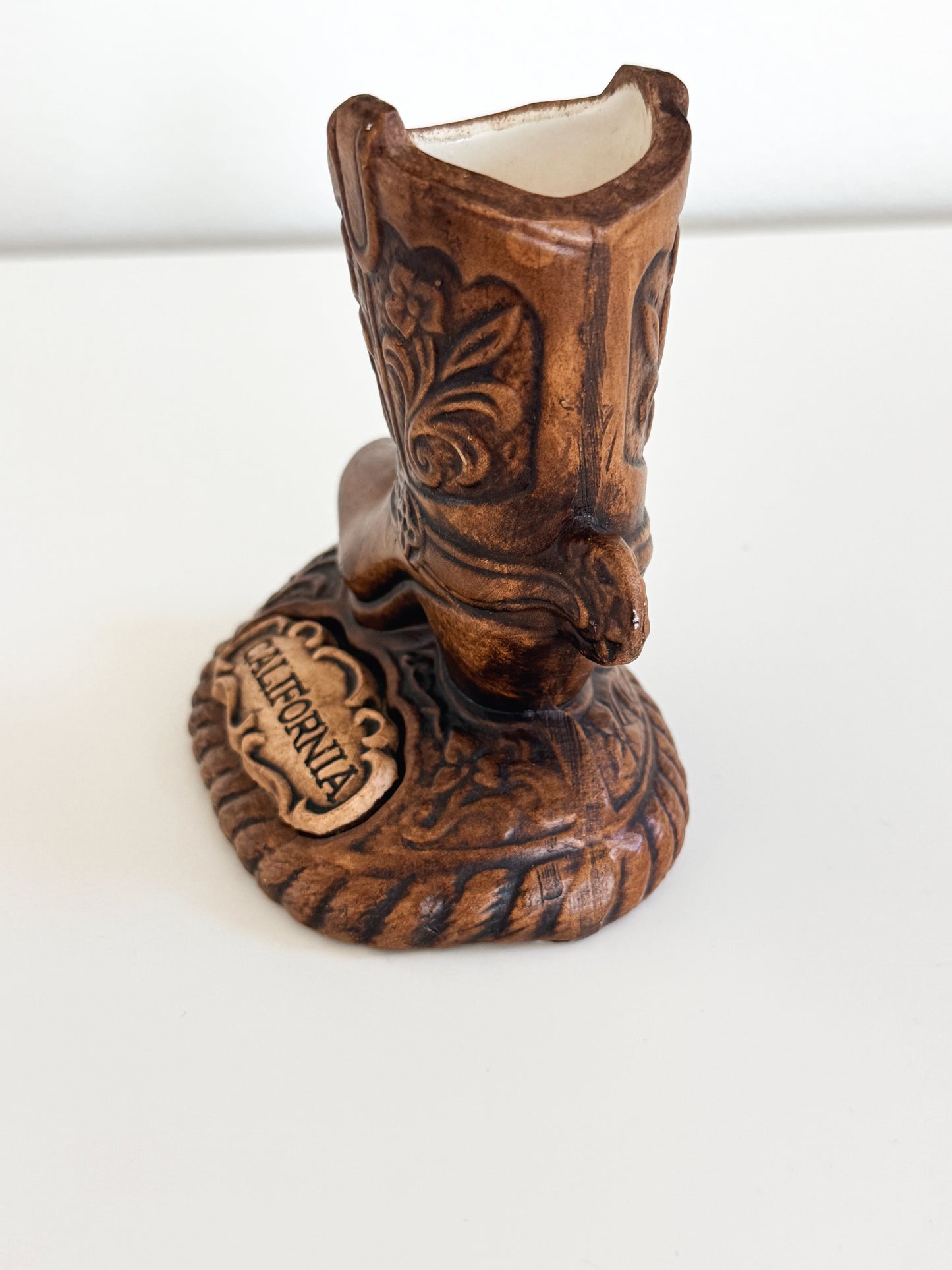 Vintage California Boot Vase