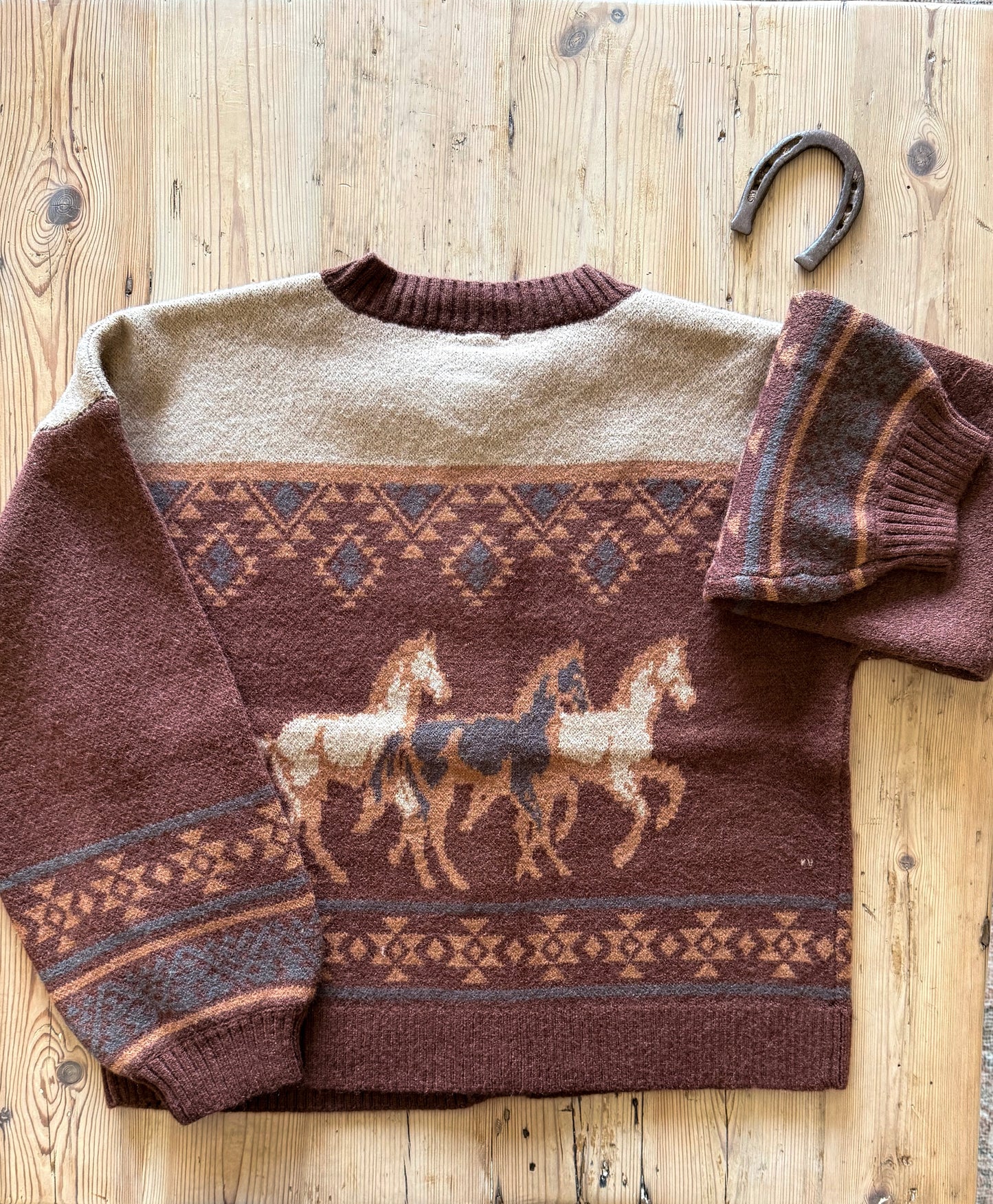 Western Cowboy Knit Cardigan