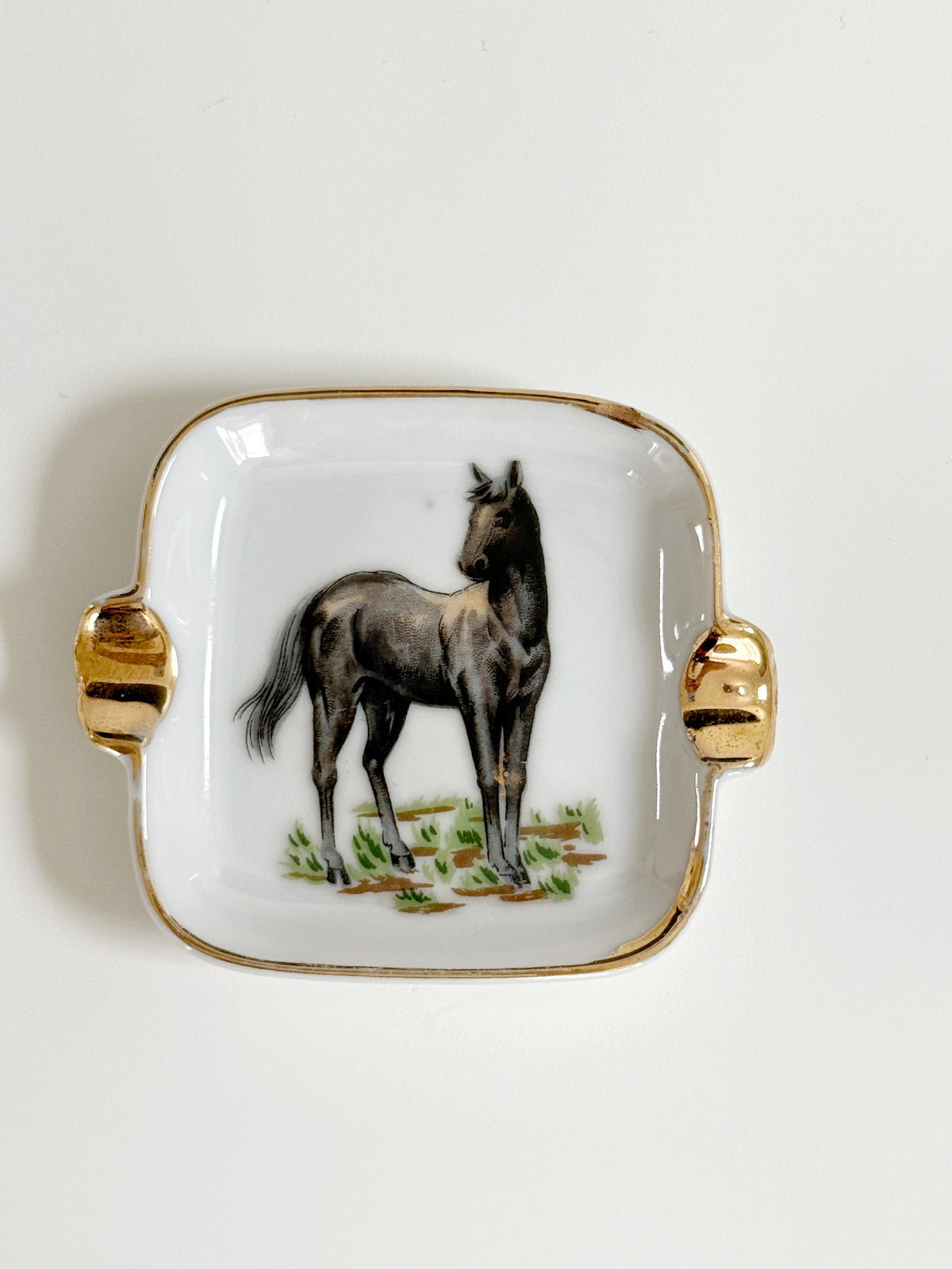Vintage Horse Ring Dish
