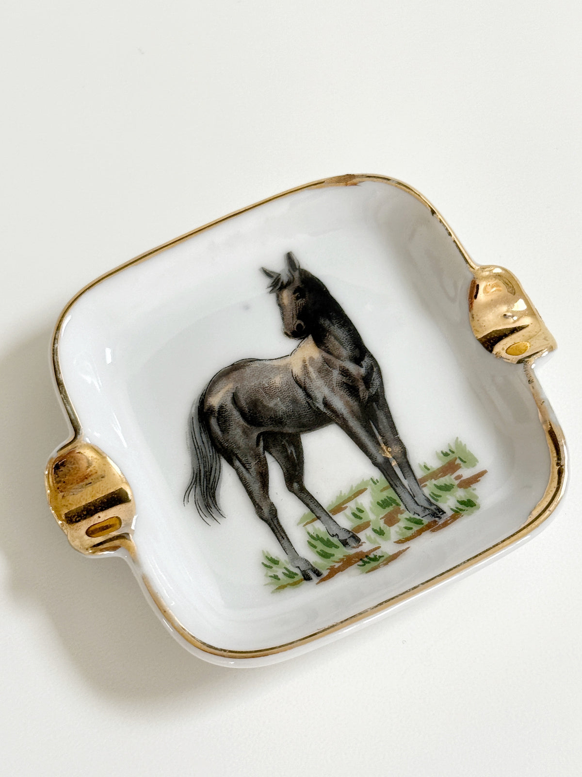 Vintage Horse Ring Dish