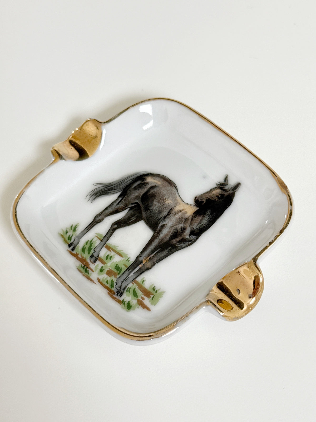 Vintage Horse Ring Dish