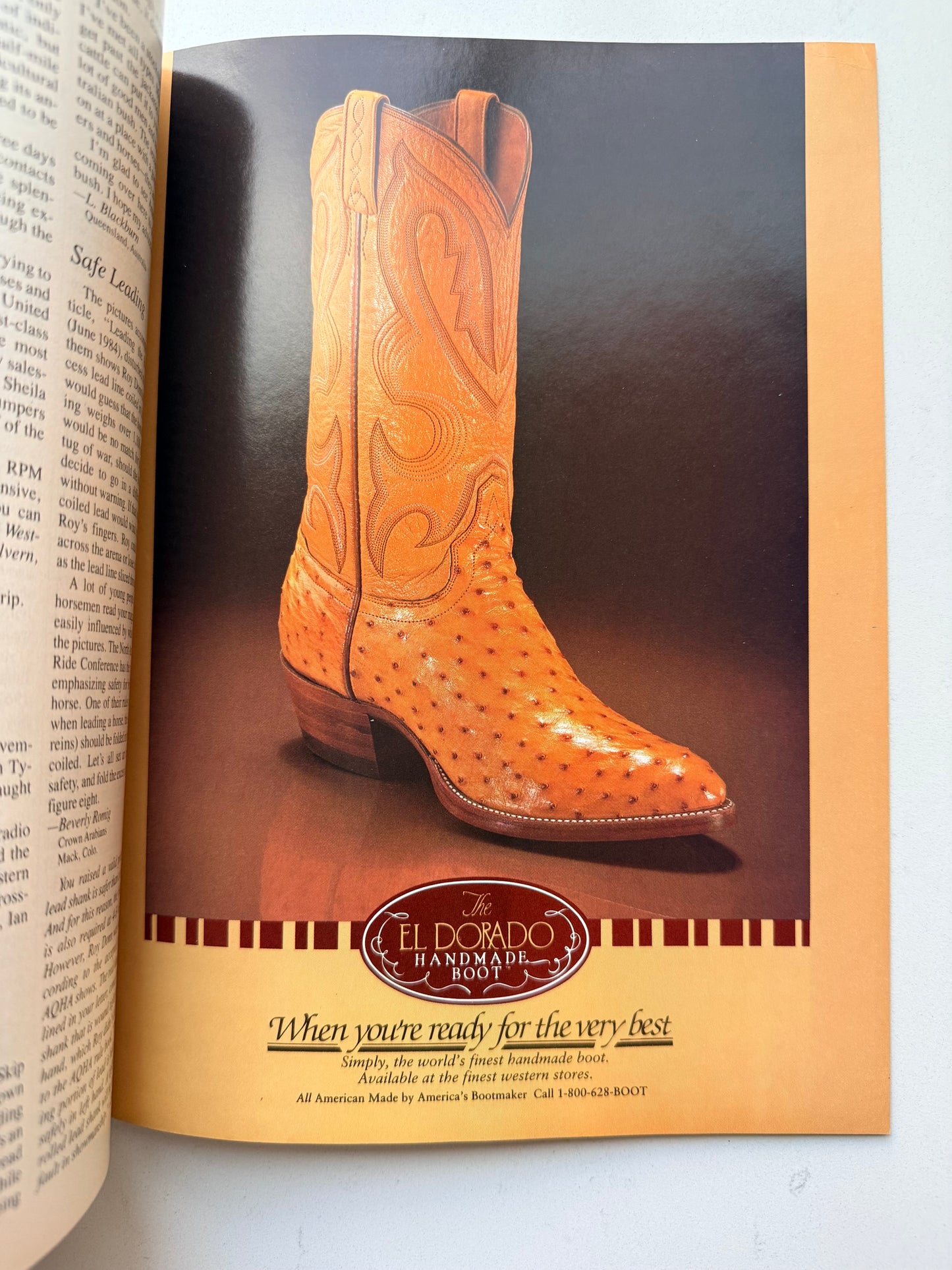 Vintage Western Horseman Magazine 1985