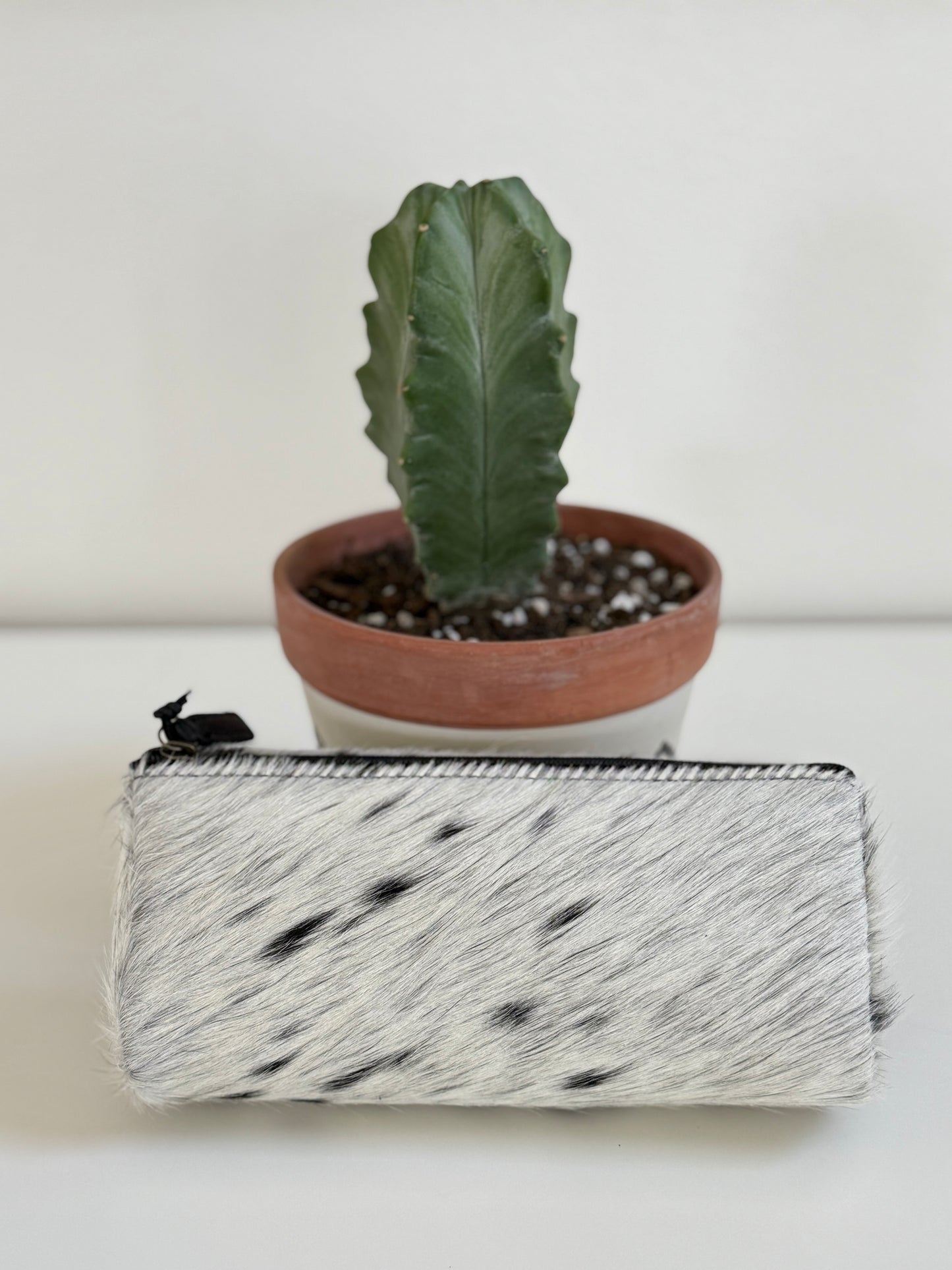 Cowhide Cosmetic Bag