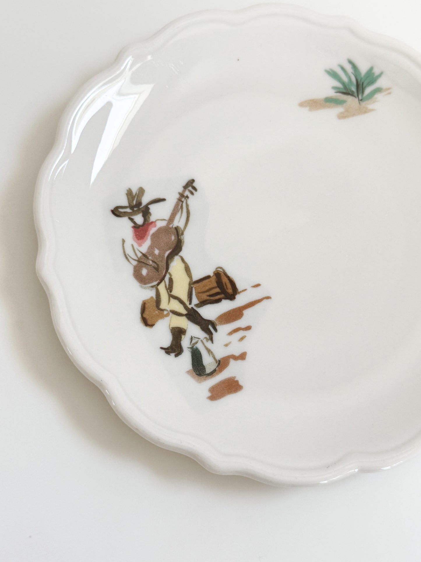 Vintage Syracuse China Sundown Snack Plate (1962)